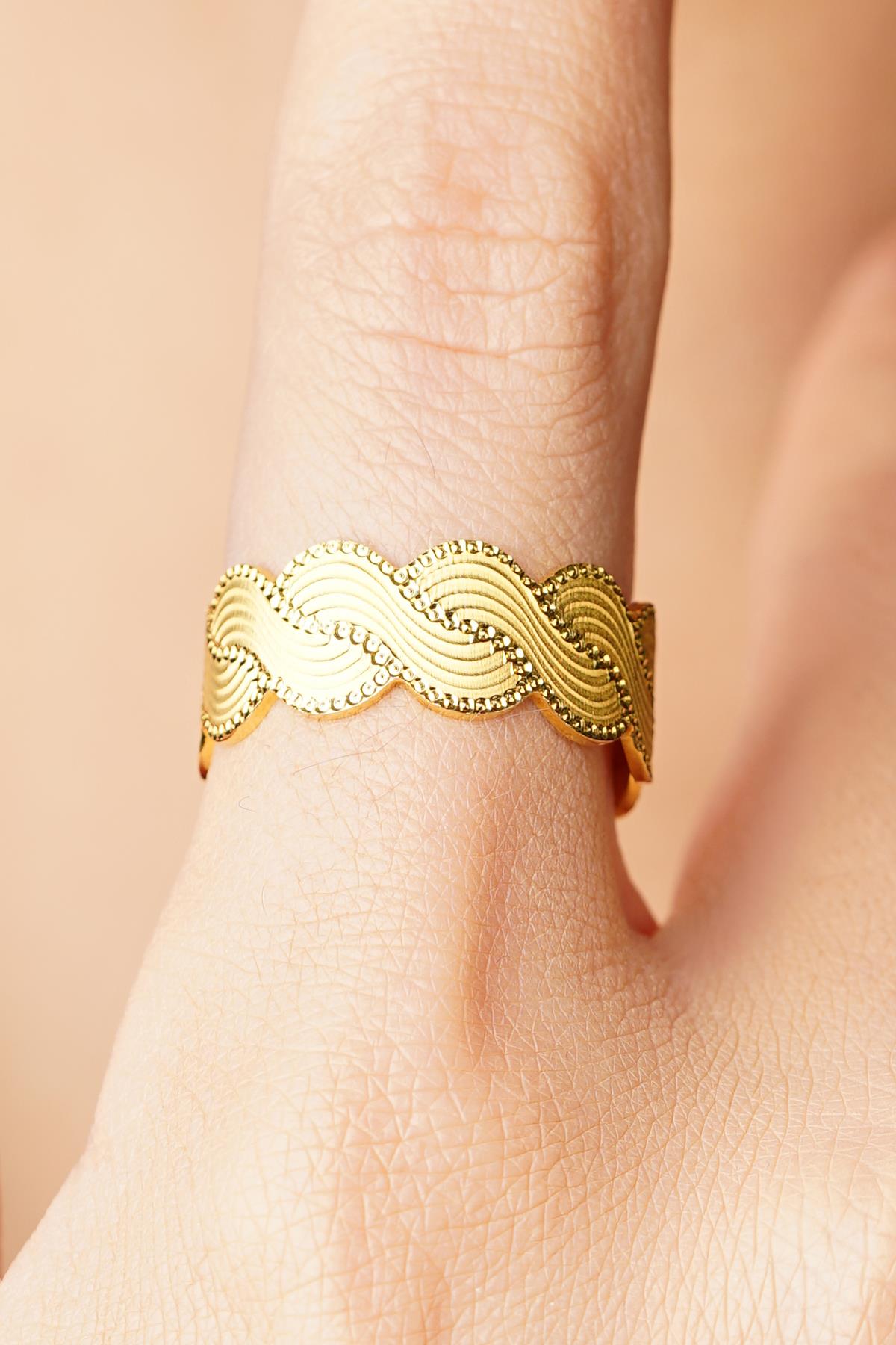 14K Gold Tesoro Wedding Band
