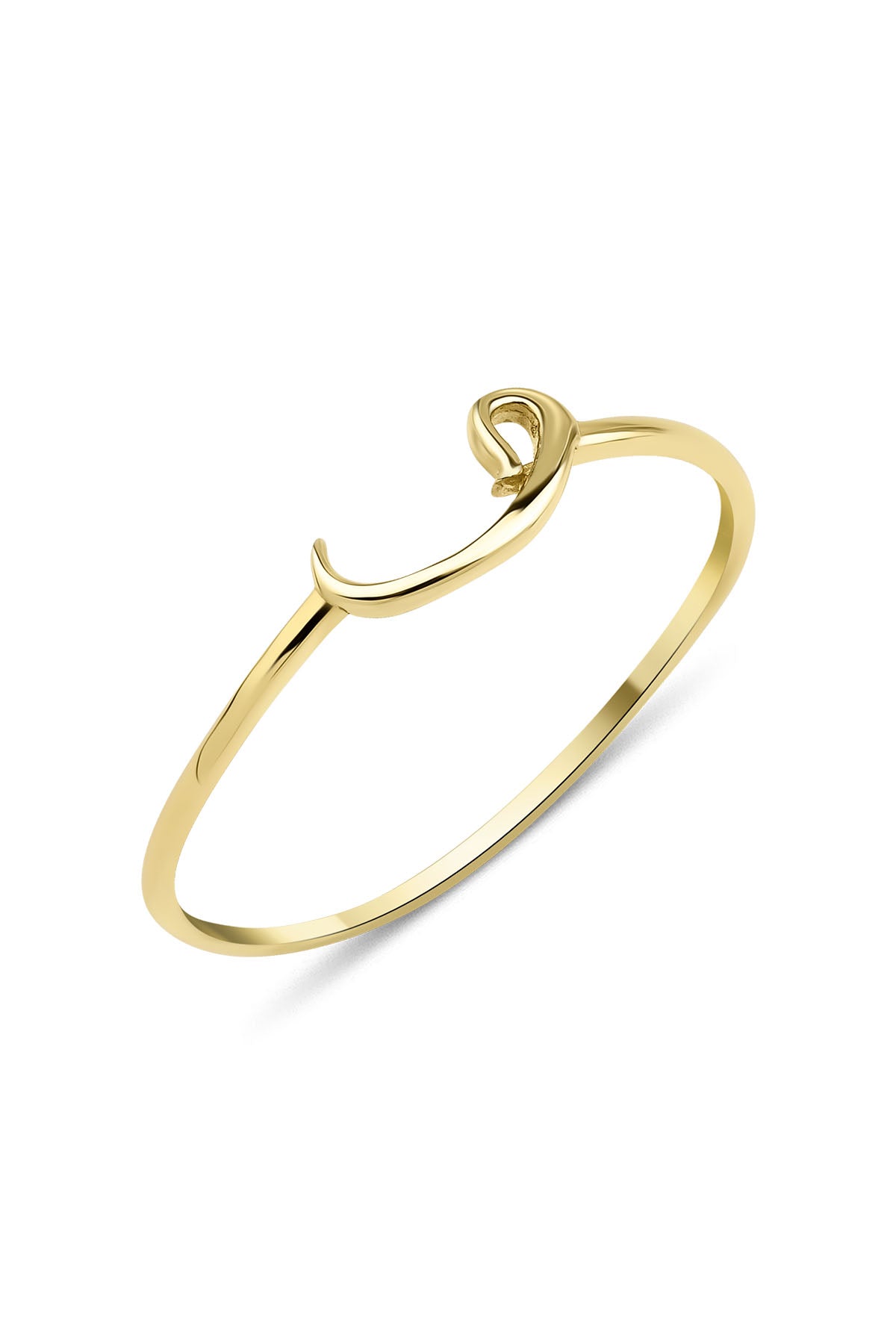 14K Gold Trust Gold Ring