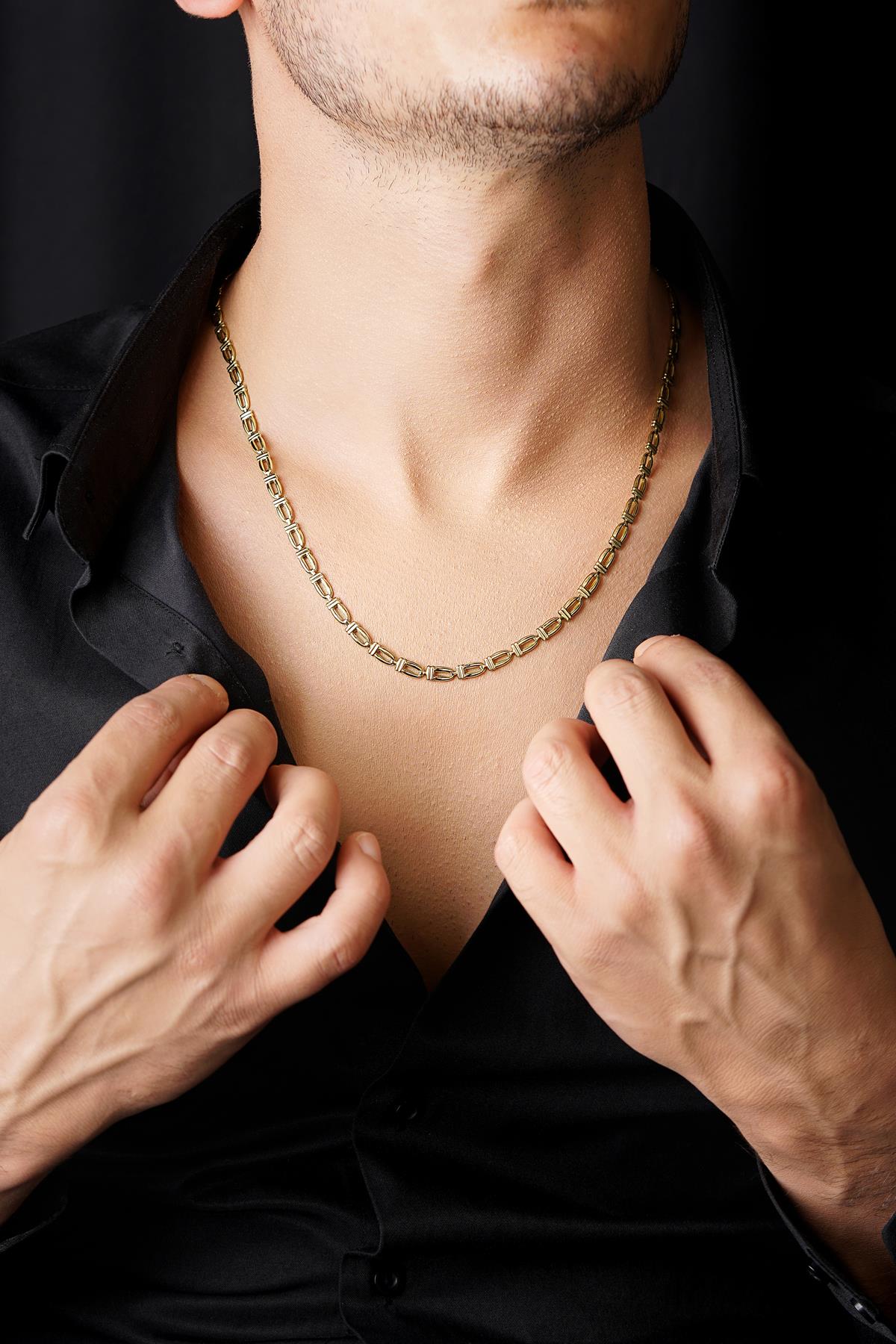 14K Gold Upstairs Chain