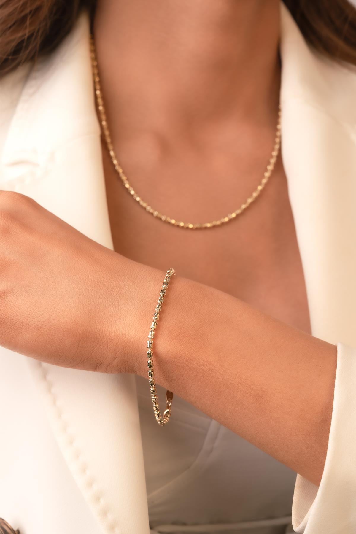 14K Linda Bracelet