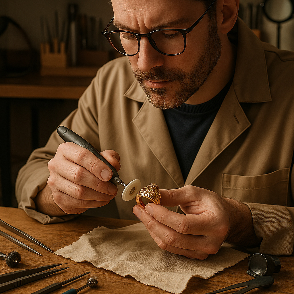 How to Care for a Gold Ring?