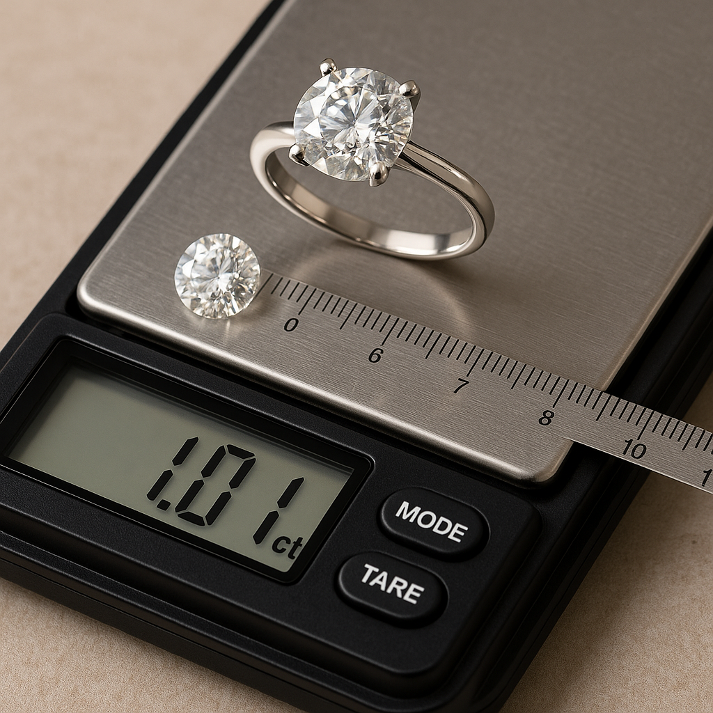 How to Identify How Many Carats a Diamond is?