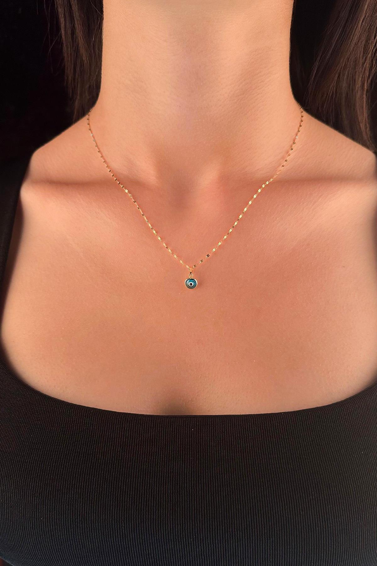Evil Eye Gold Necklaces