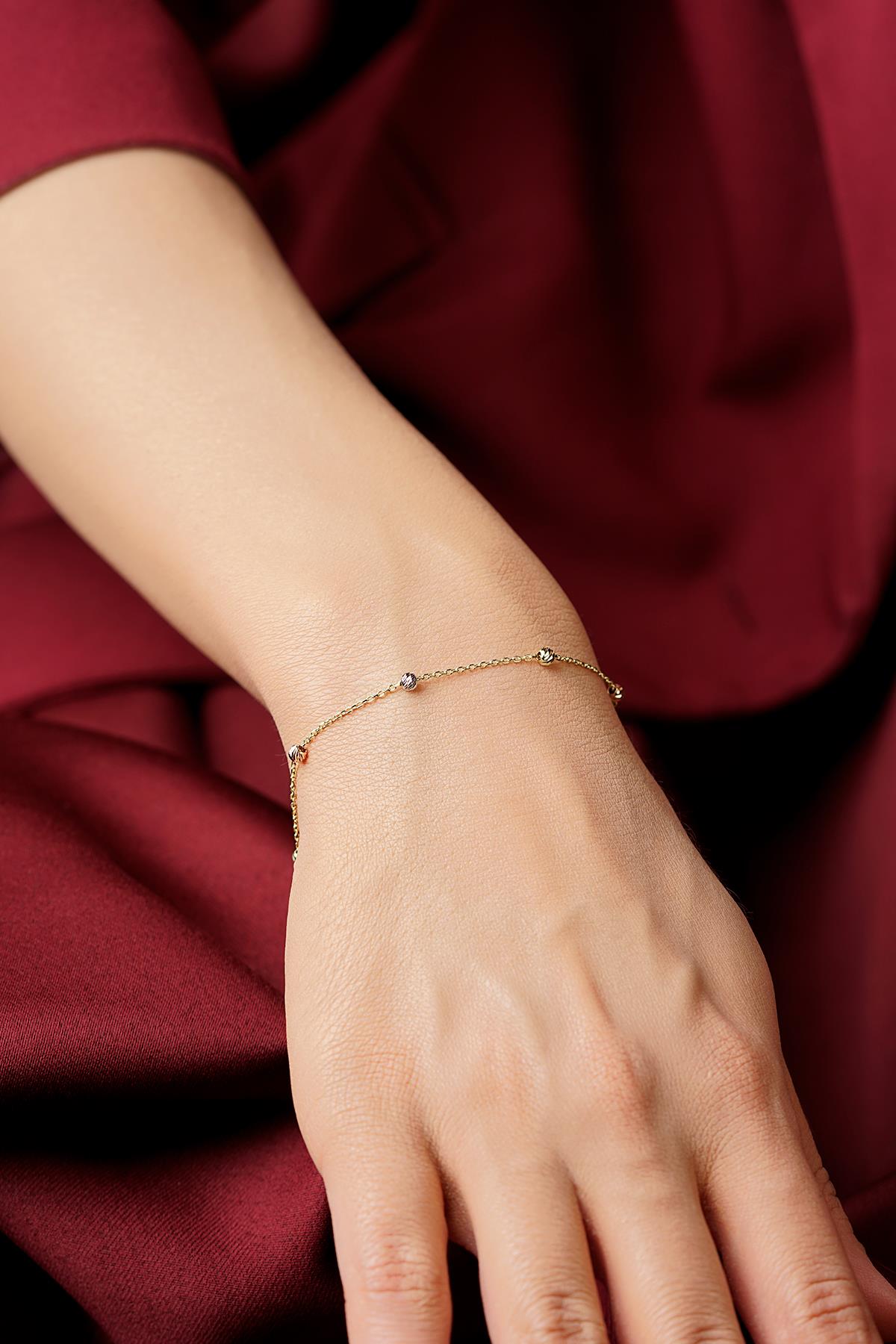 14K Altın Dorica Bracelet