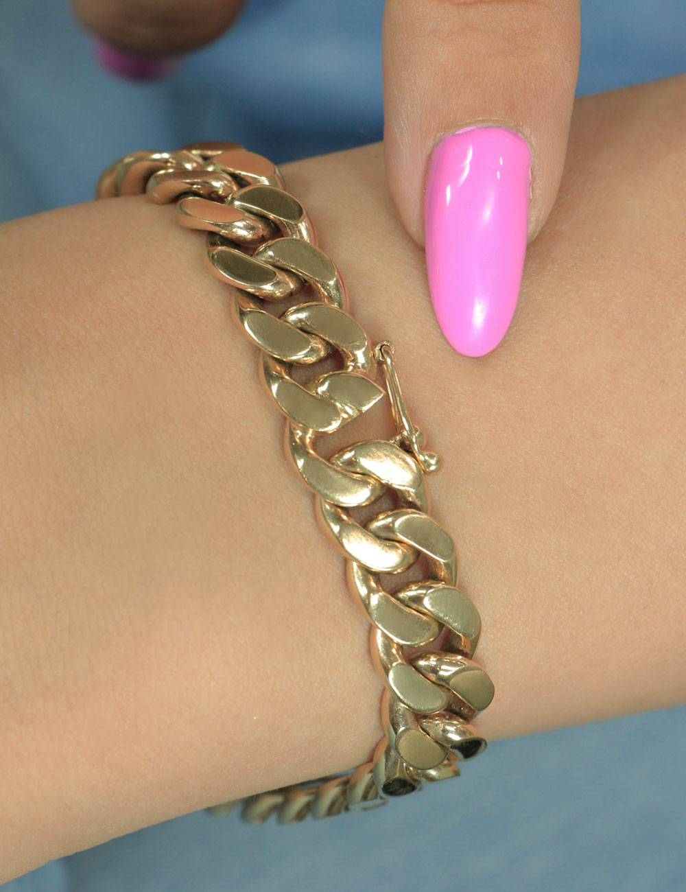 14K Gold 1.50 Carats Diamond Personalized Name Bracelet