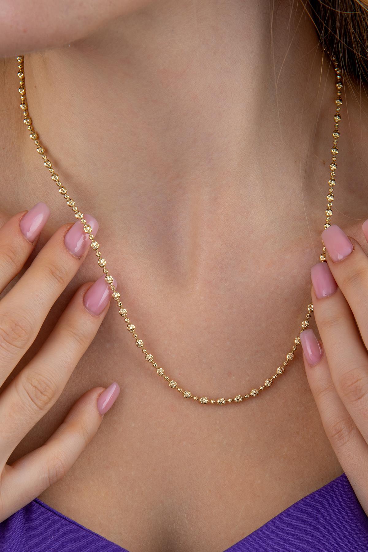 14K Gold Abelia Luxury Chain