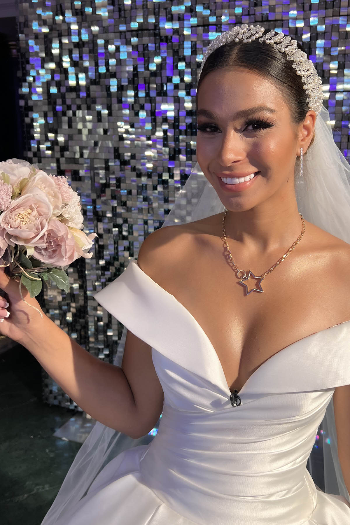 14K Gold Asteria Light Necklace