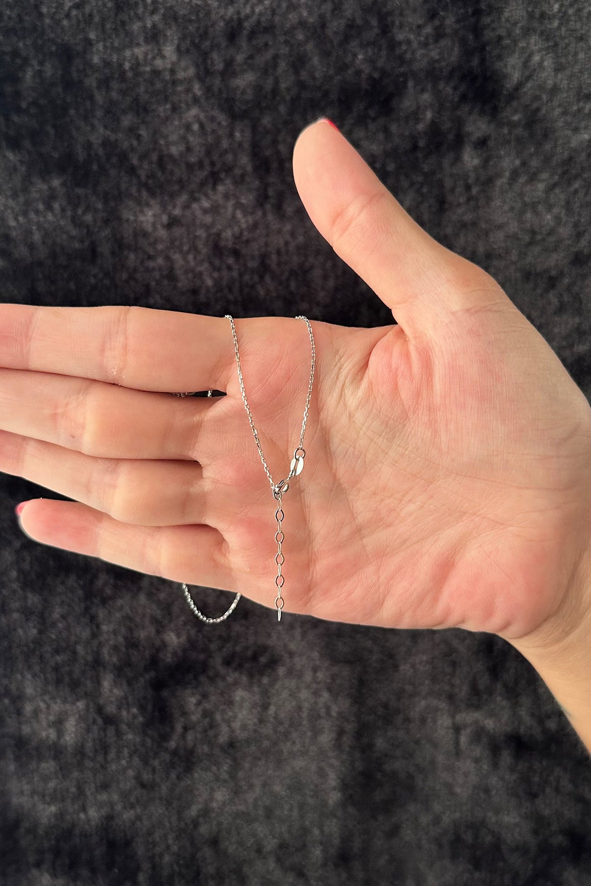 14K Gold Baby Mother Shape Necklace