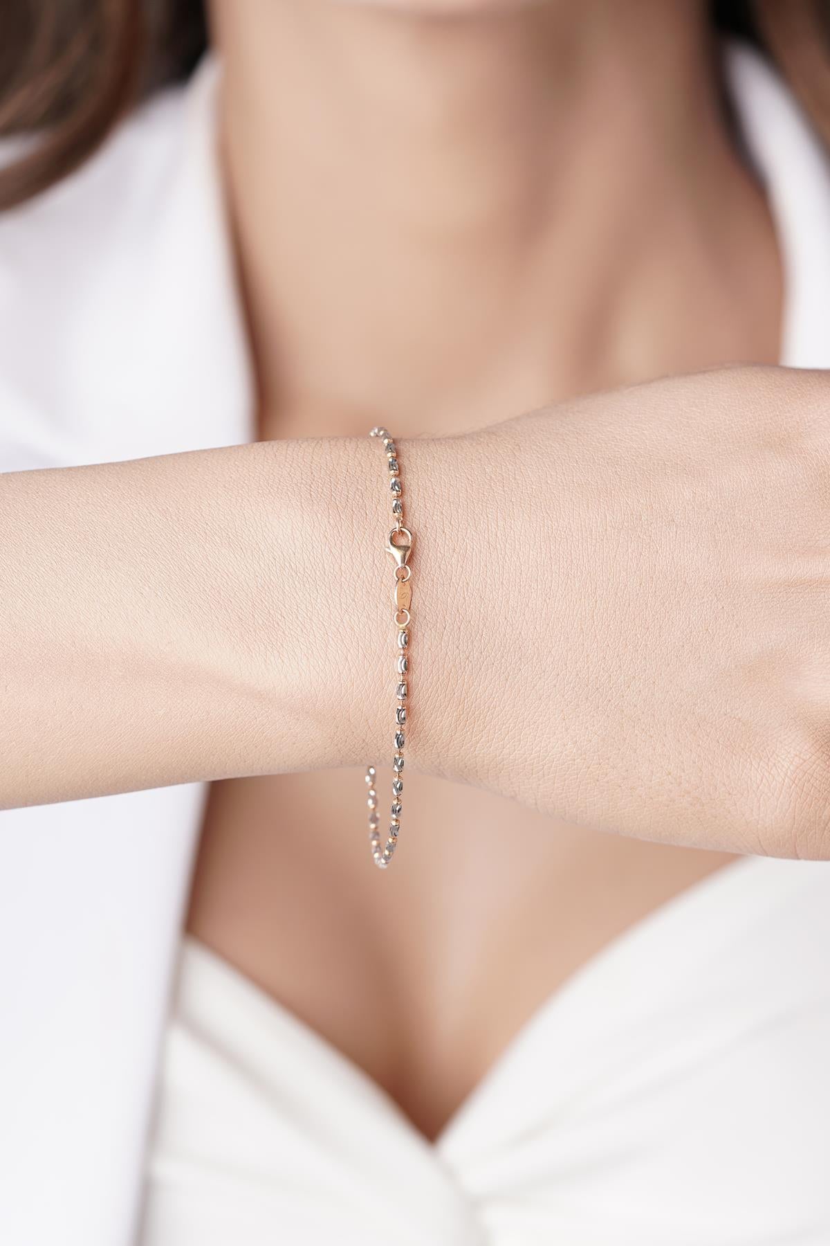 14K Solid Gold Belinda Bracelet