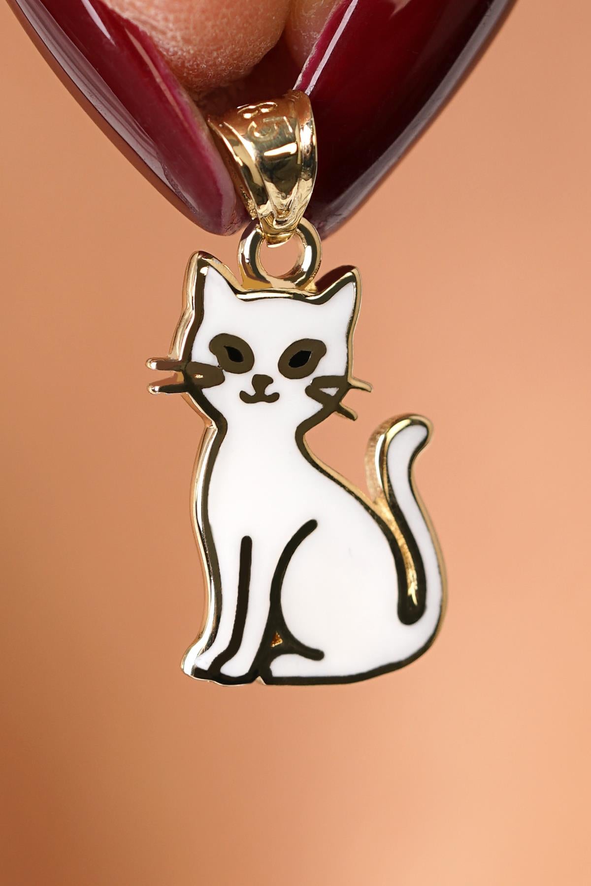 14K Gold Boldy Designer Pendant Charm