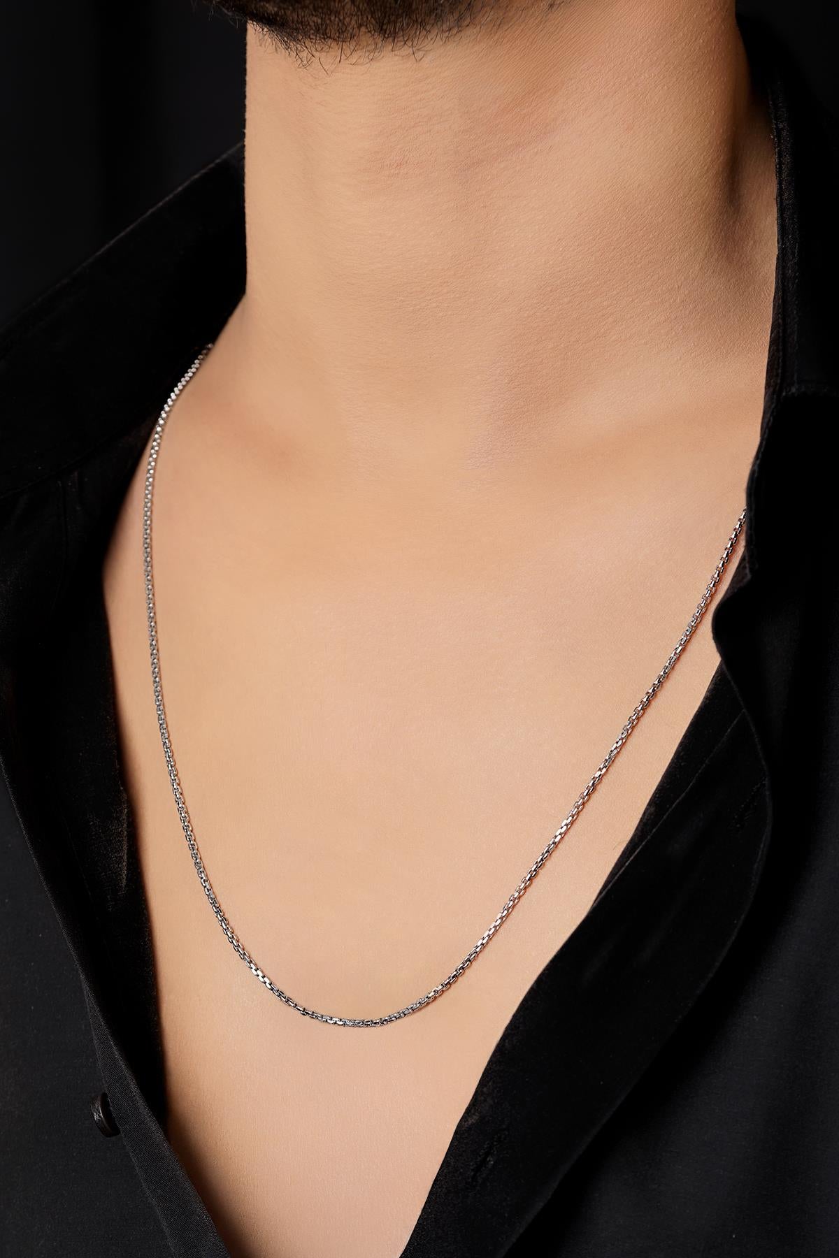 14K Gold Box Chain