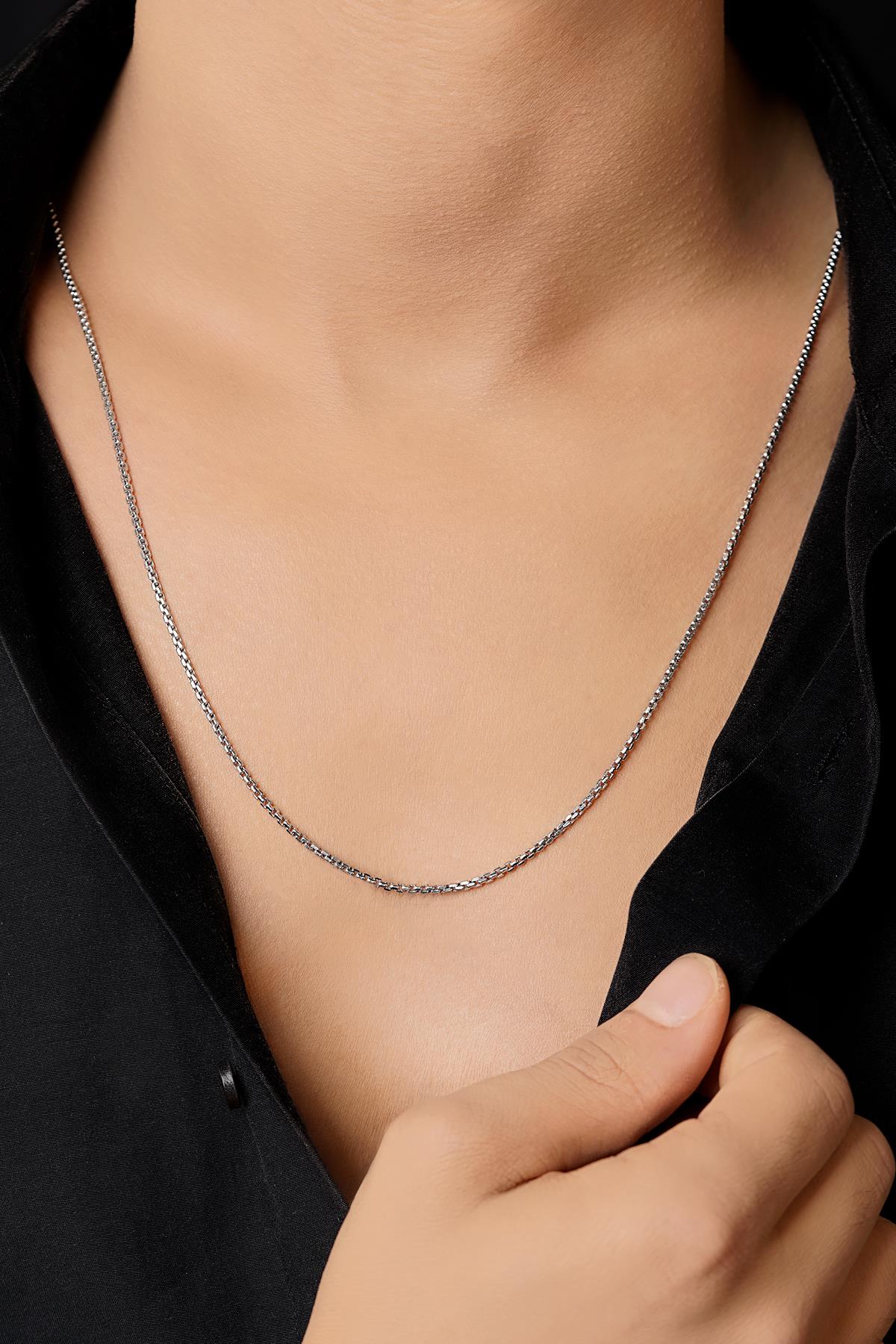 14K Solid Gold Box Chain