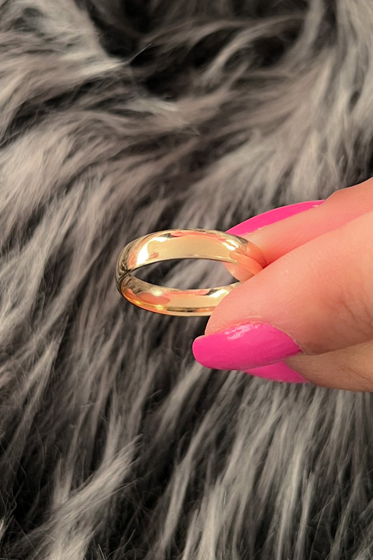 14K Gold Classic Women's Band Ring