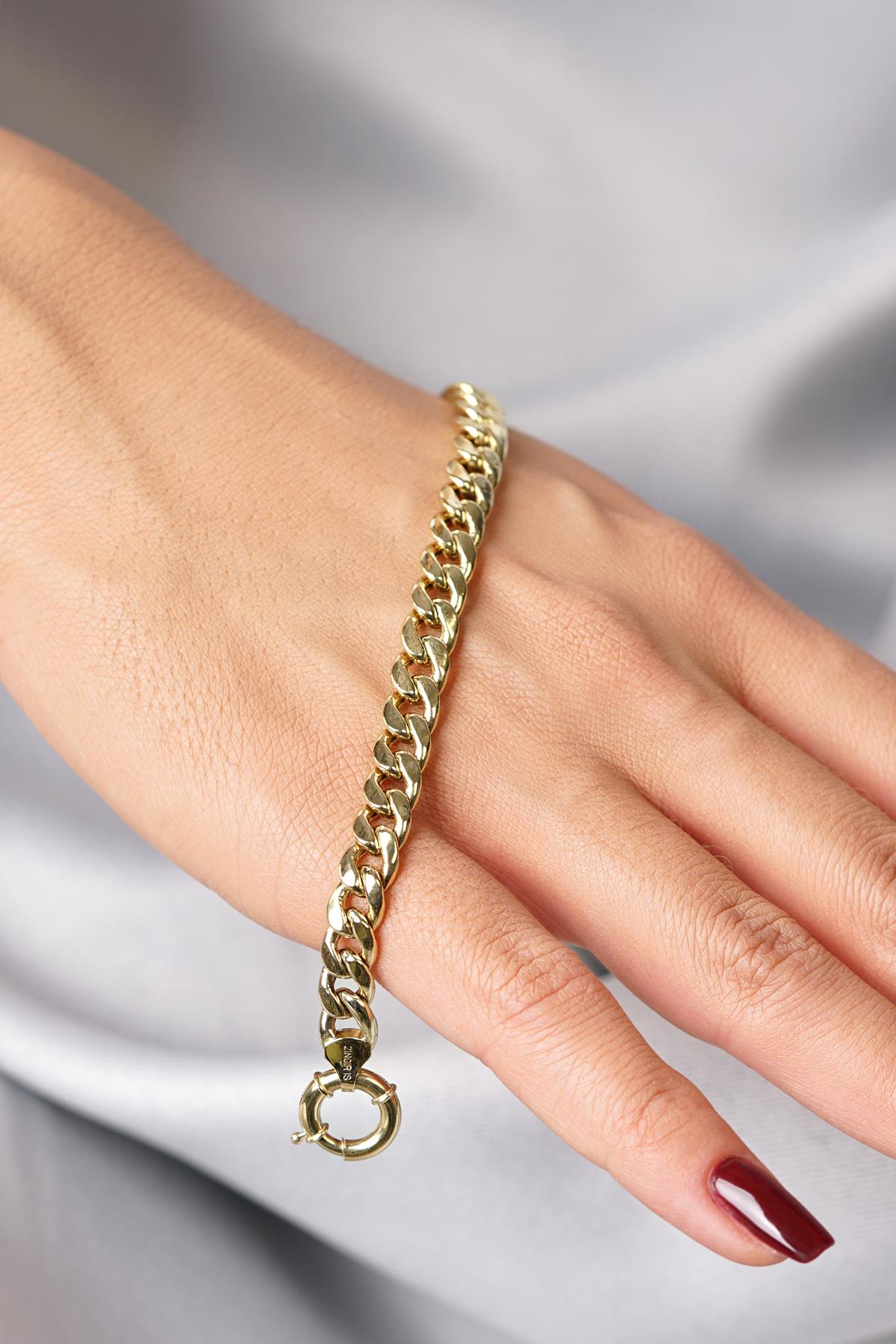 14K Gold Cuban Bracelet