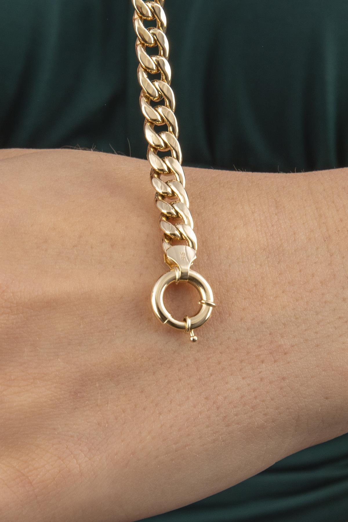 14K Gold Cuban Bracelet