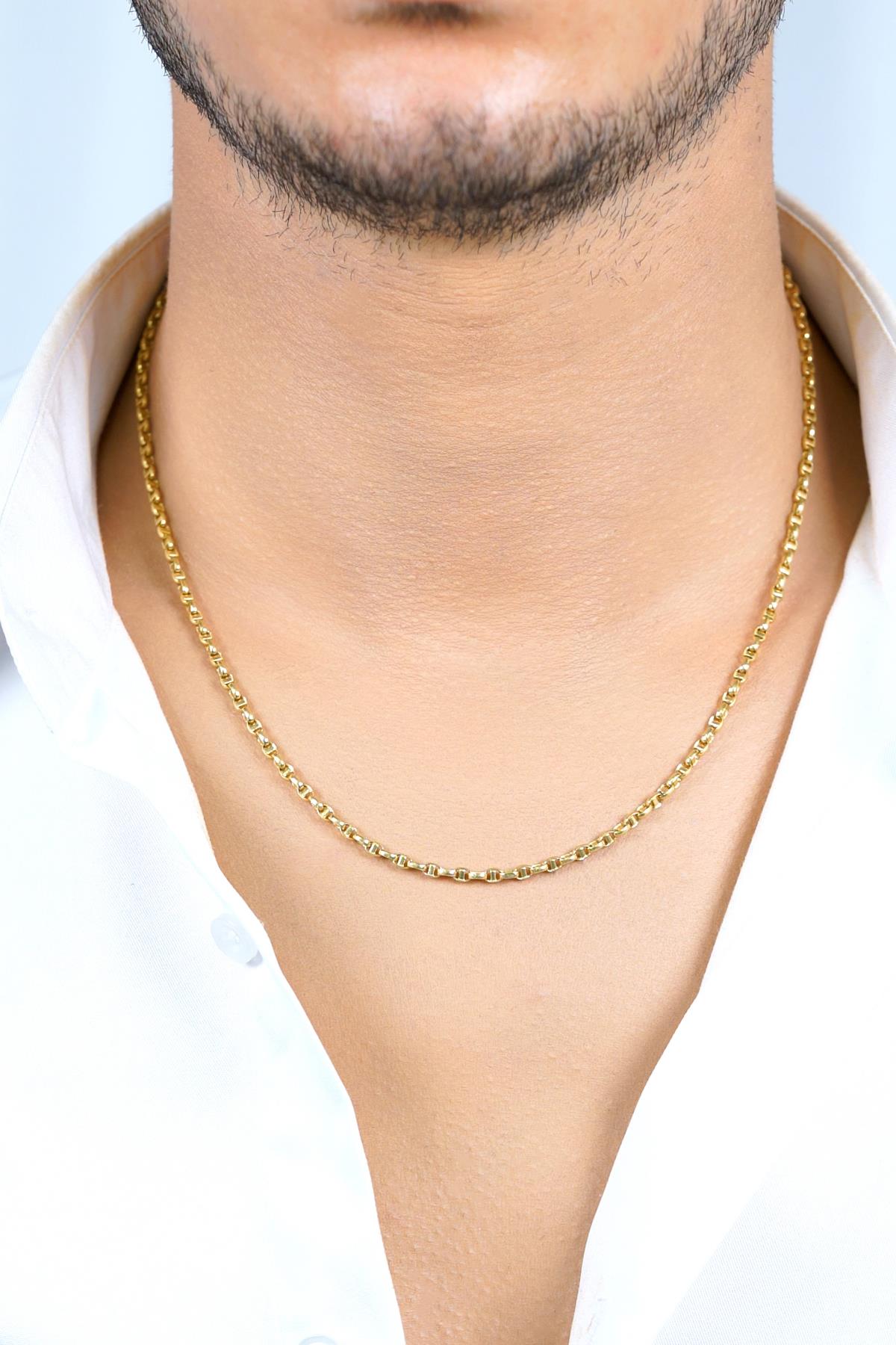 14K Gold Dainty Singapore Chain Jewelry Set