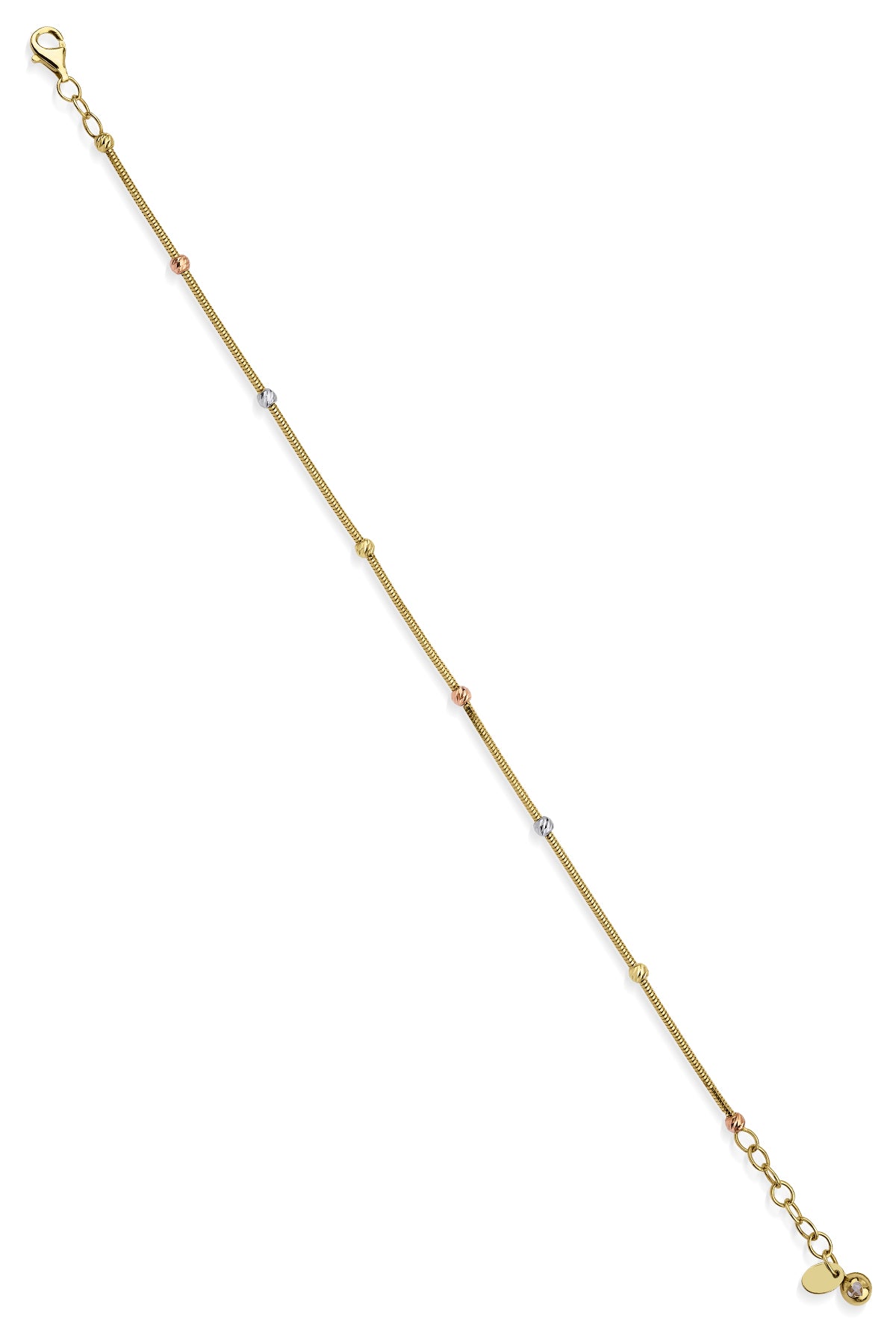 14K Gold Dorica Sparkling Chain Bracelet
