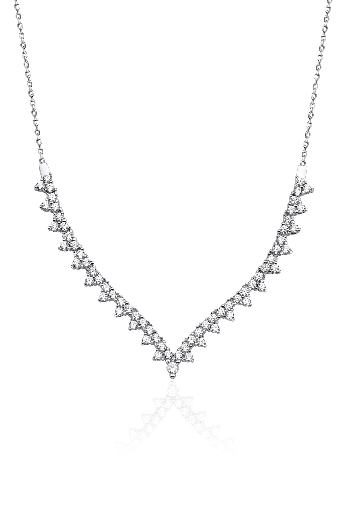 14K Gold Elegant Stone Necklace