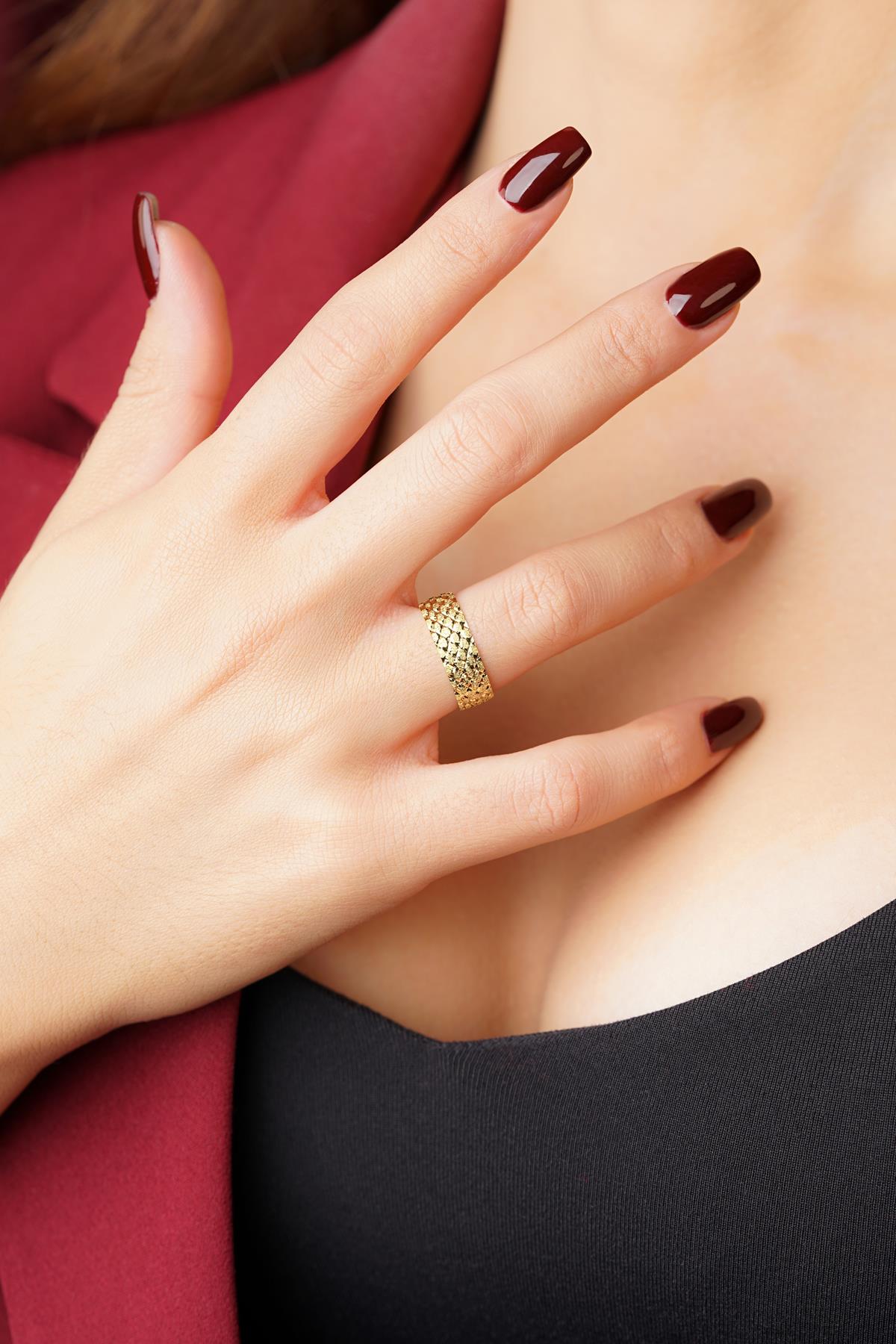 14K Gold Fidelis Wedding Band