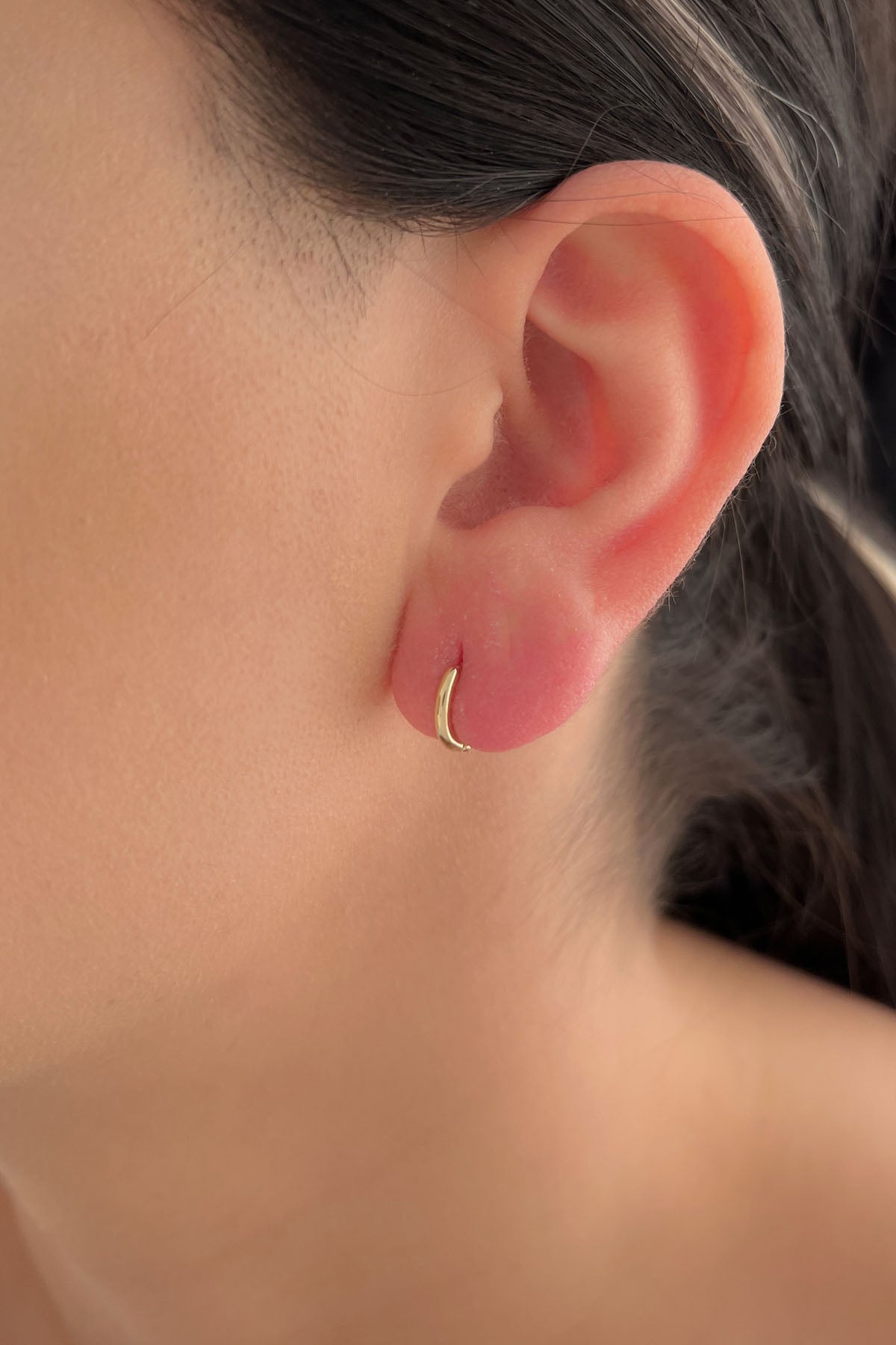 14K Gold Filled Small Huggie Earrings