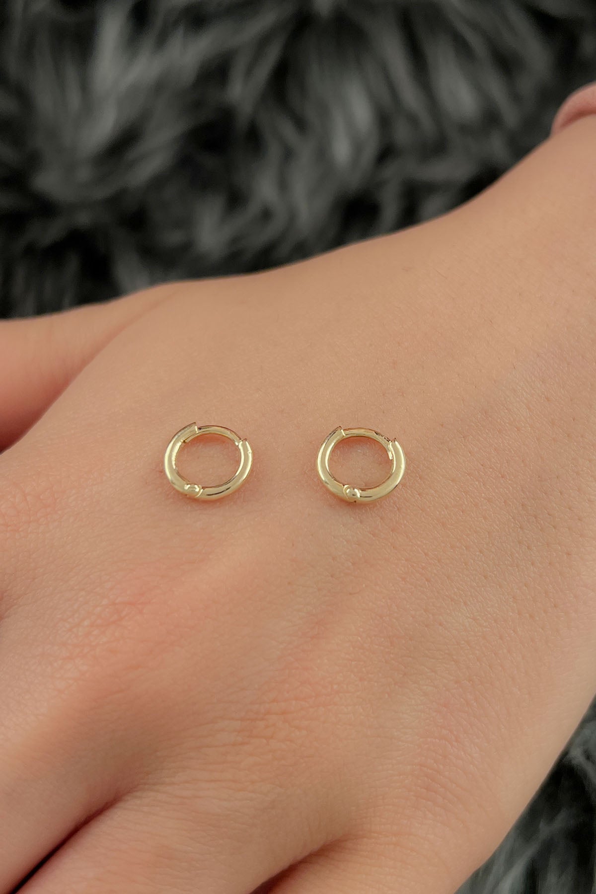 14K Gold Filled Small Huggie Earrings