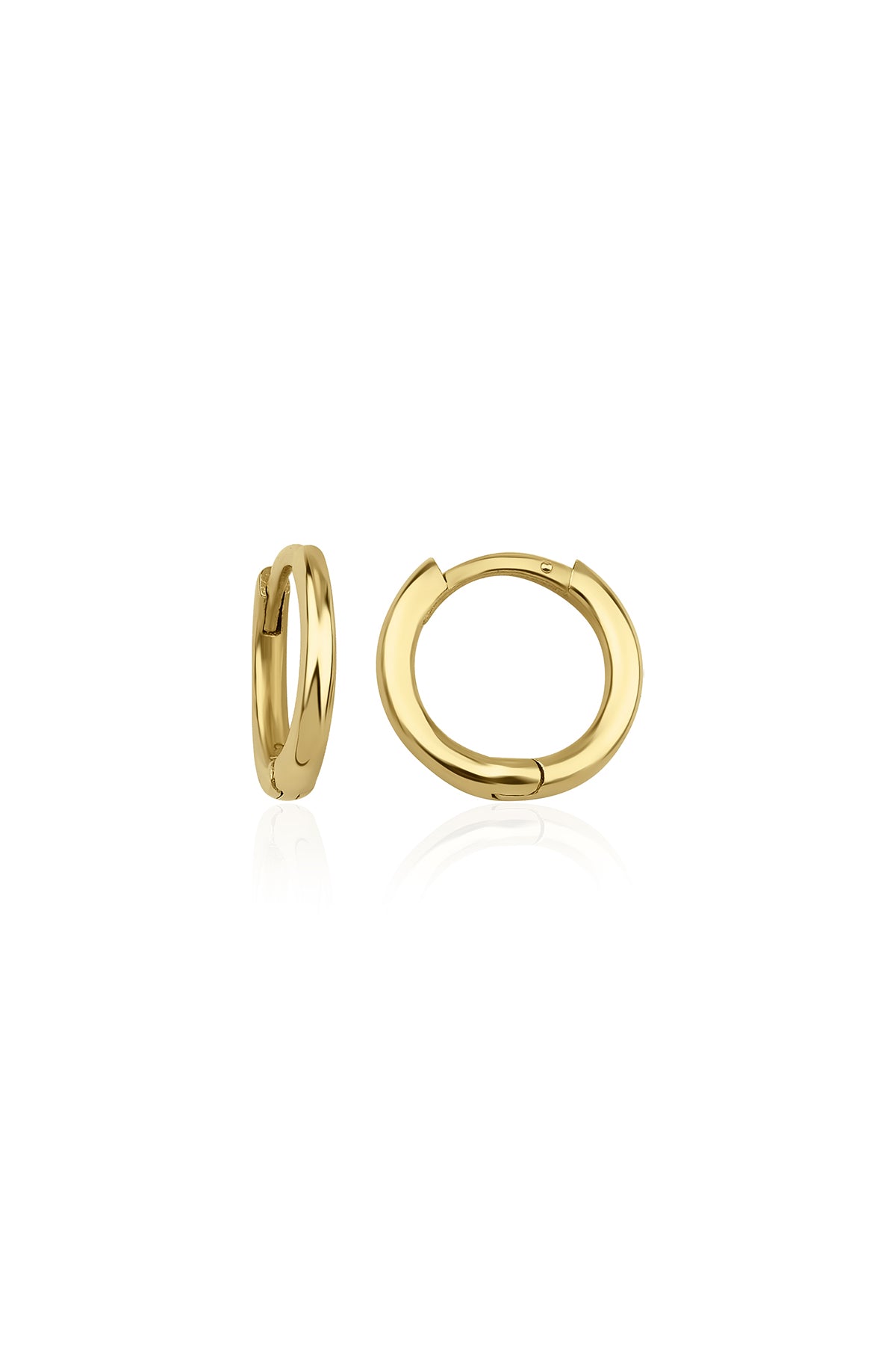 14K Gold Filled Small Huggie Earrings 2