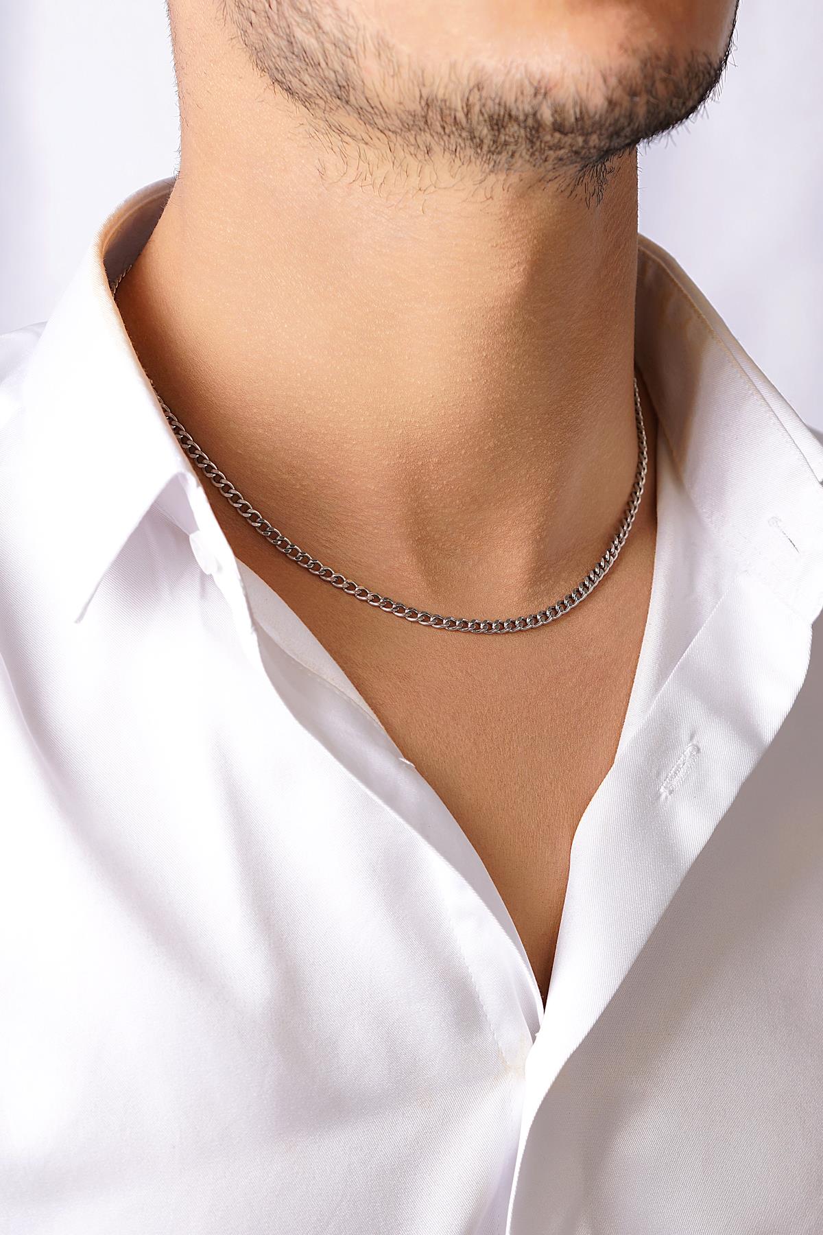 14K Solid Gold Flat Cuban Chain  0.143 inch