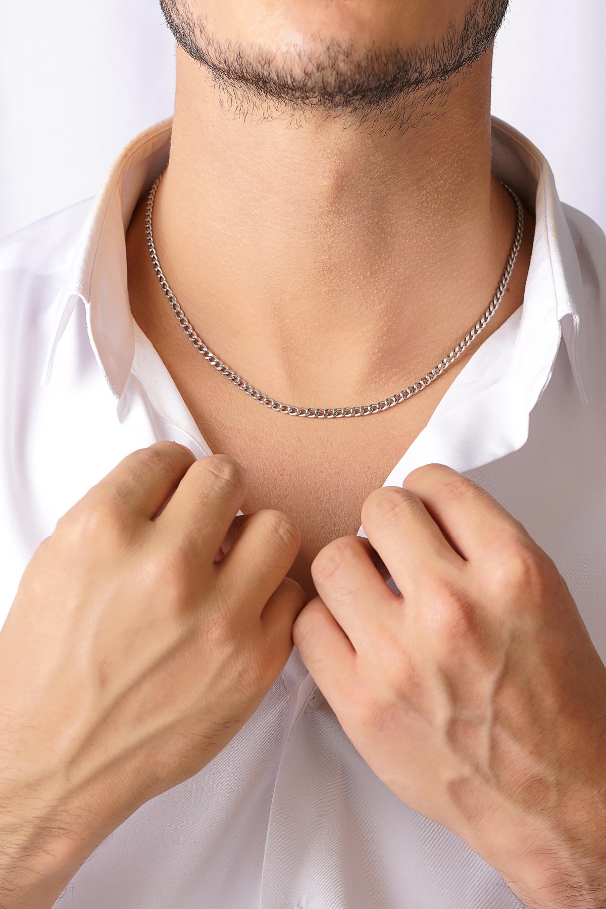 14K Gold Flat Cuban Chain  0.143 inch