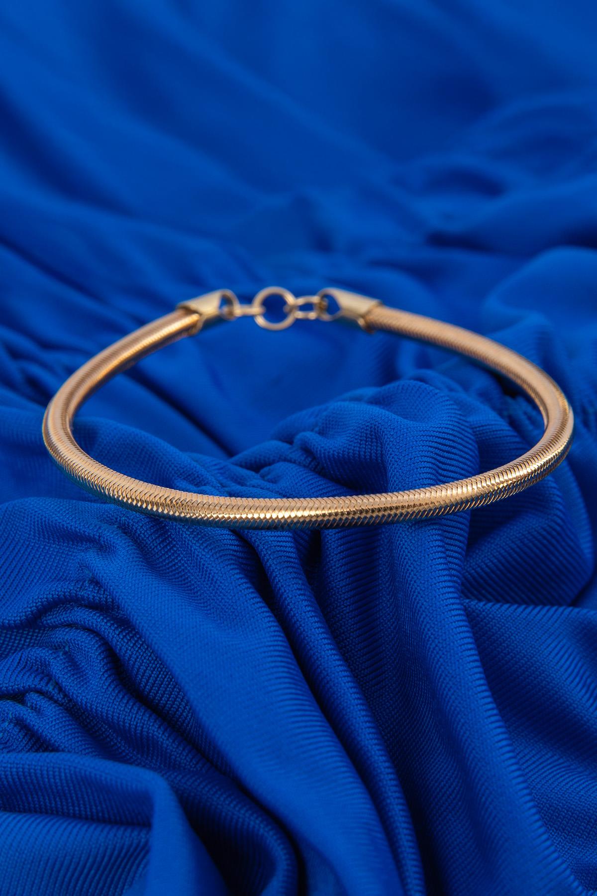 14k Solid Gold Flexible Italian Bracelet, 3mm Mesh Chain, Adjustable Gold Bangle, Real Gold Stacking Bracelet, Gift for Her