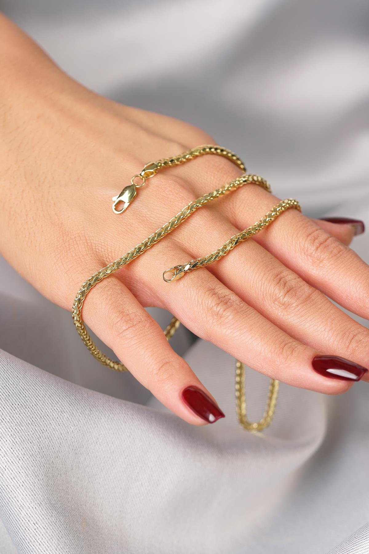14K Gold Franco Chain  0.114 inch