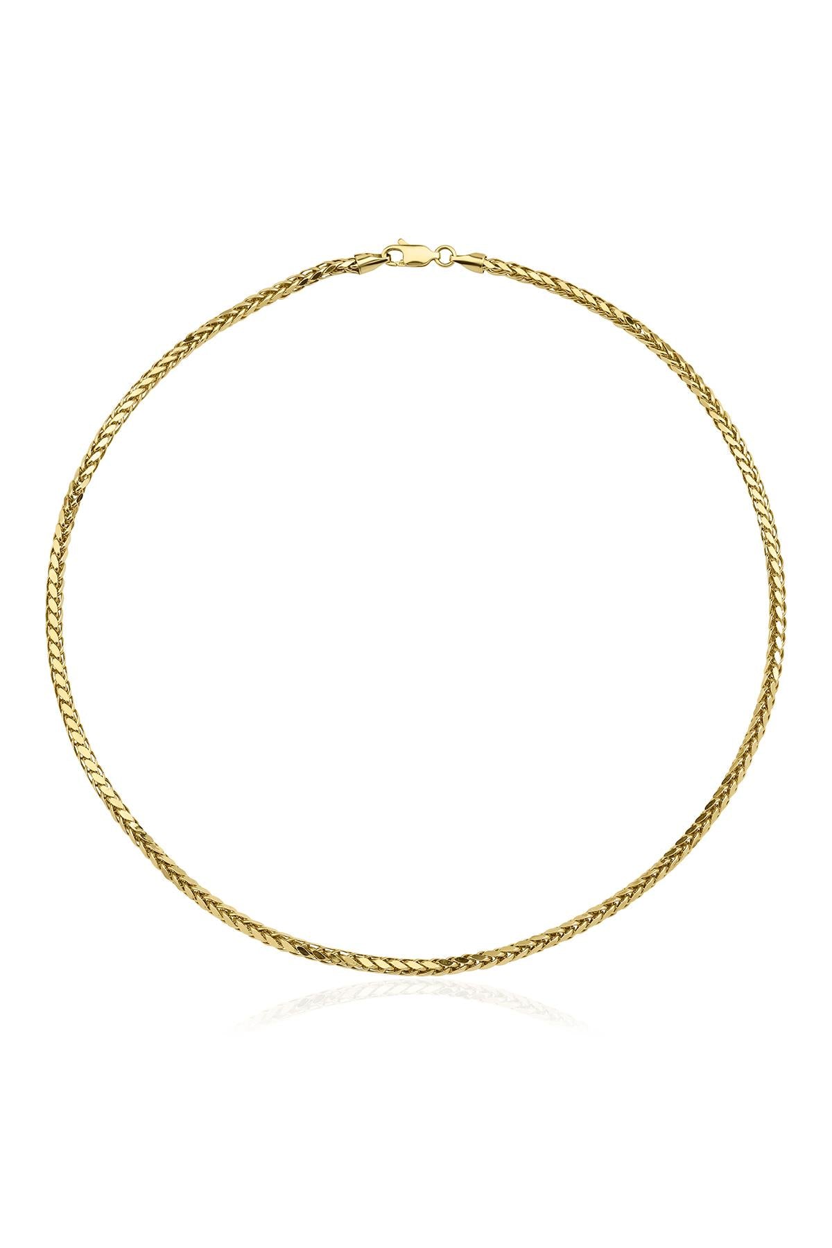 14K Gold Franco Chain  0.114 inch