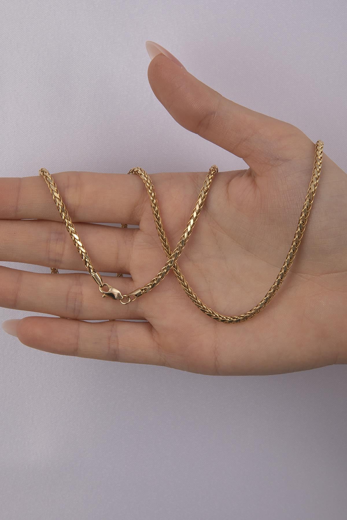 14K Gold Franco Chain  0.114 inch