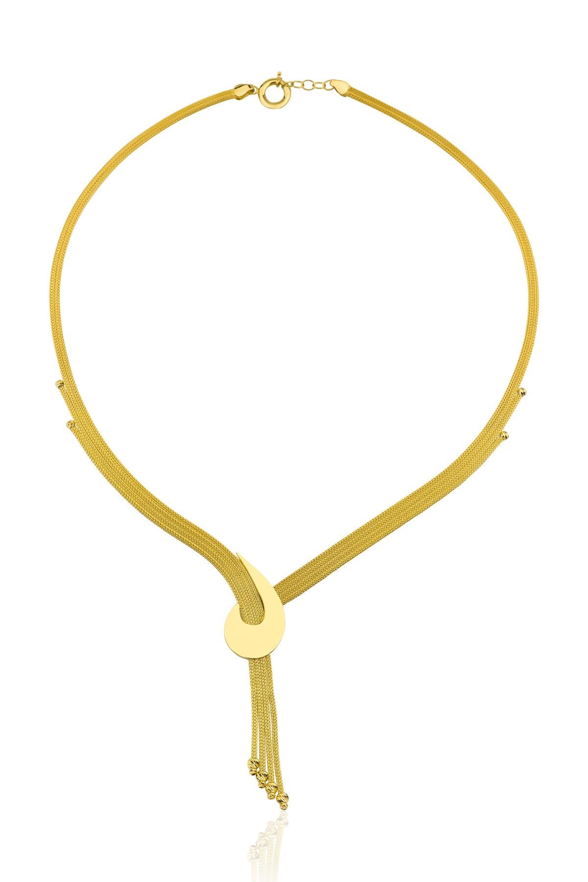 14K Gold Golden Aura Necklace