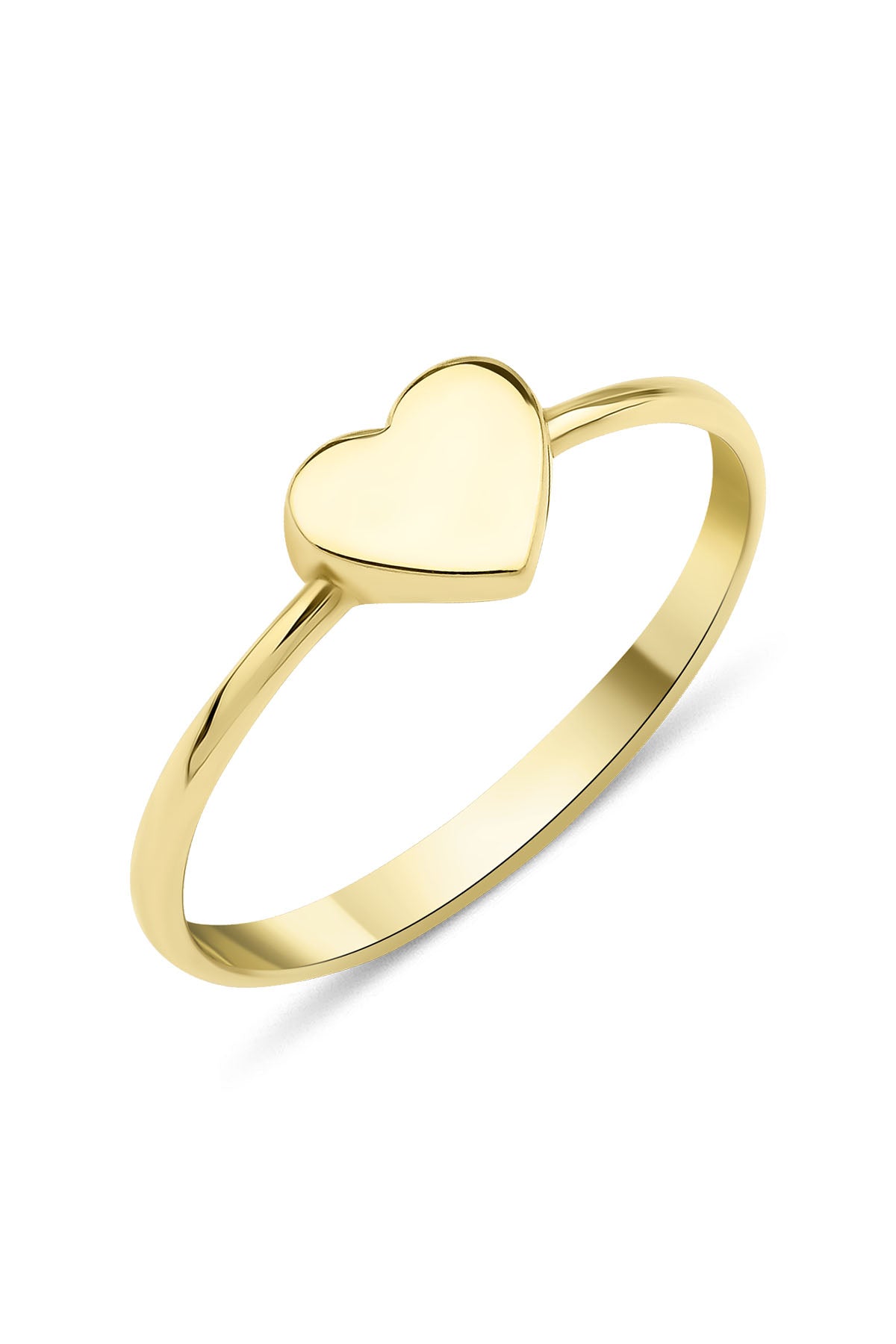 14K Gold Heart Ring