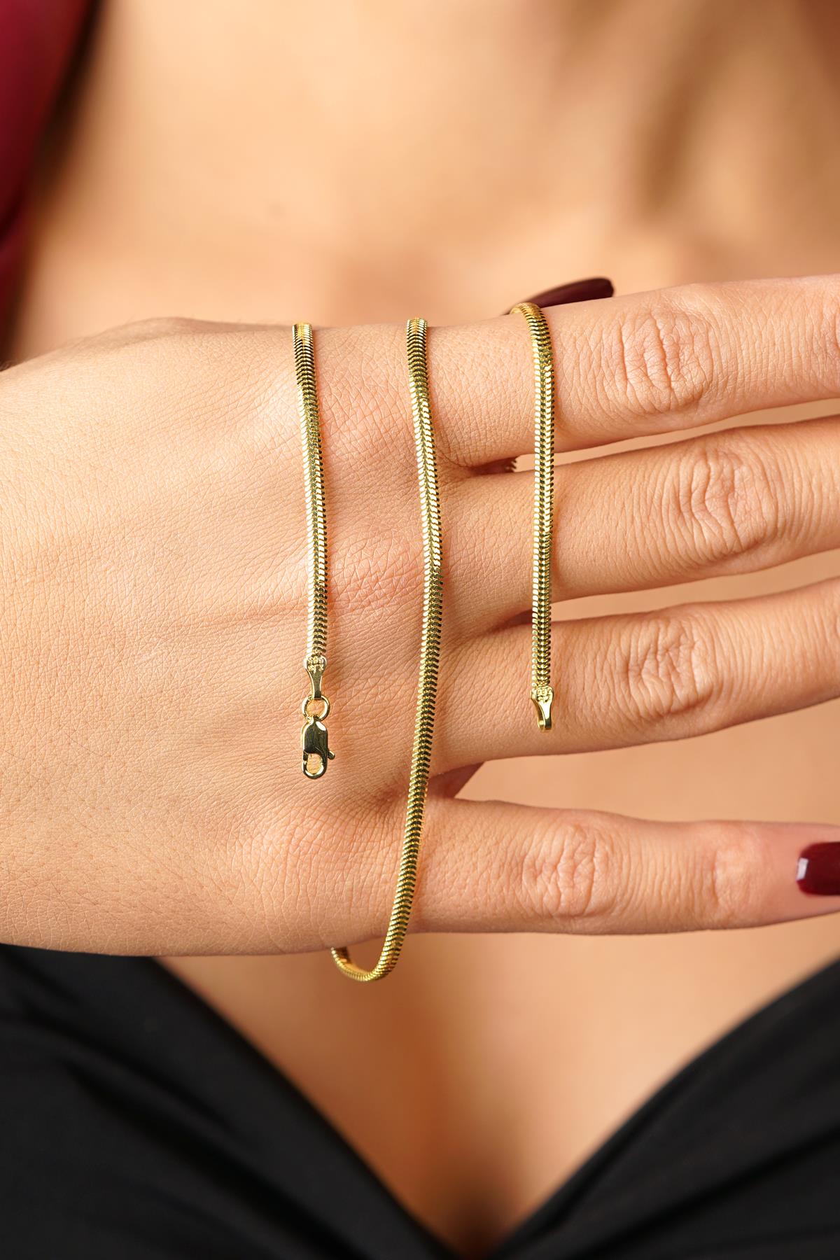 14K Gold Italian Chain Necklace