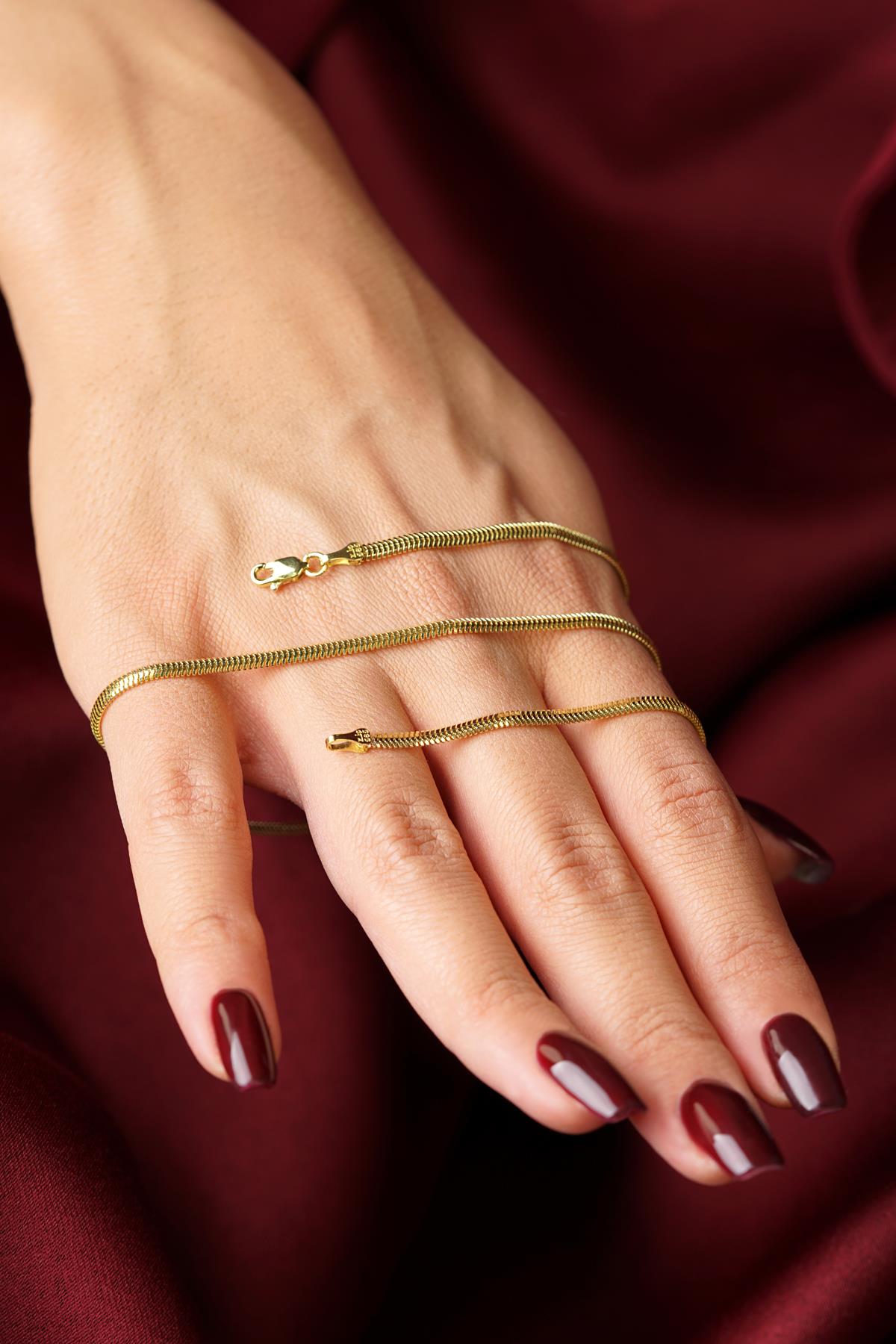 14K Gold Italian Chain Necklace