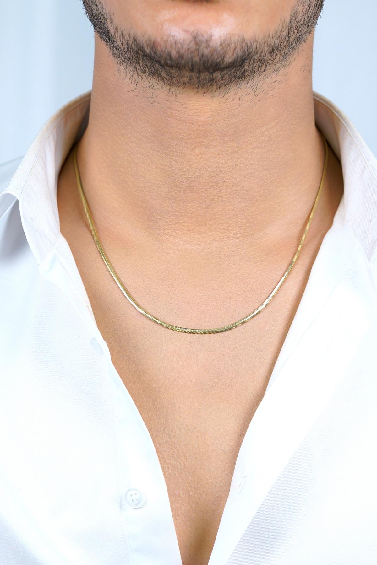 14K Gold Italian Chain Necklace