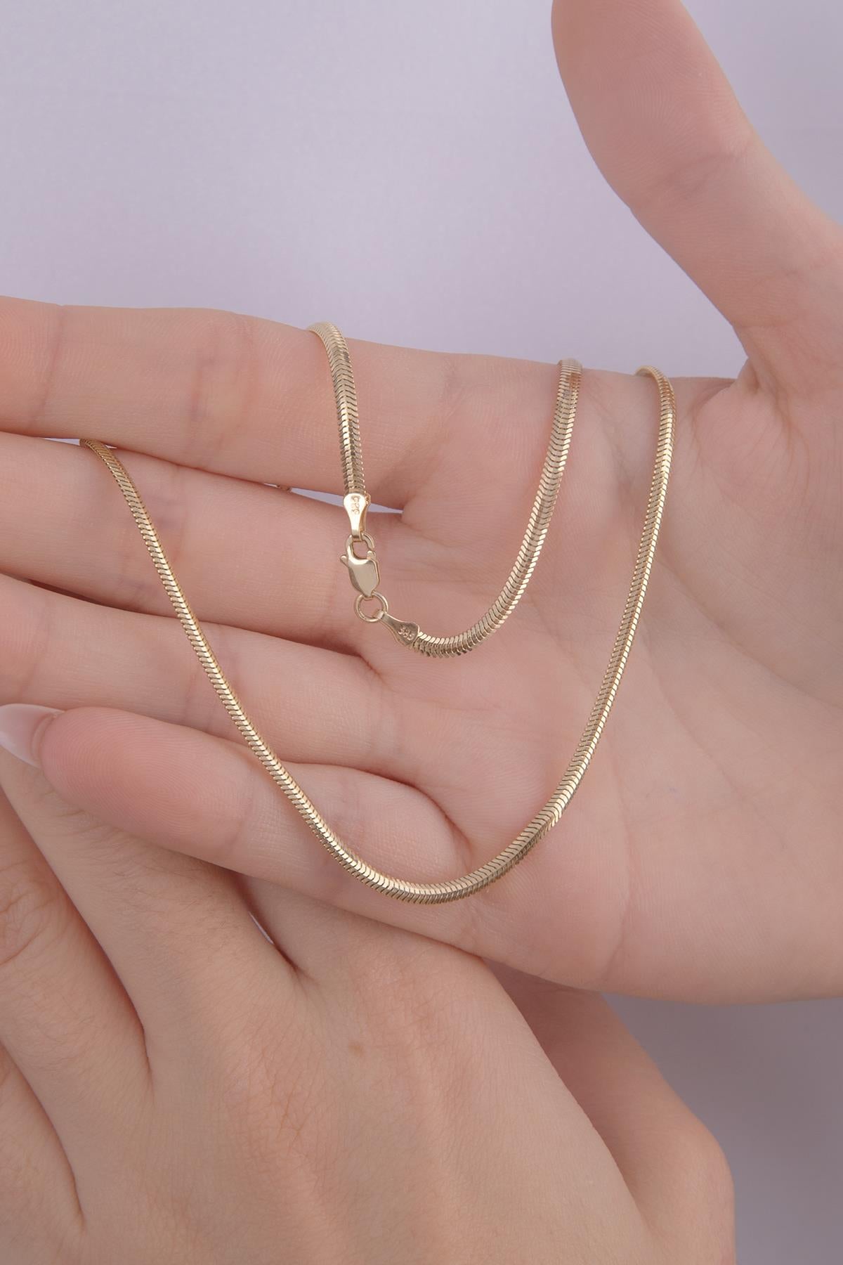 14K Gold Italian Chain Necklace