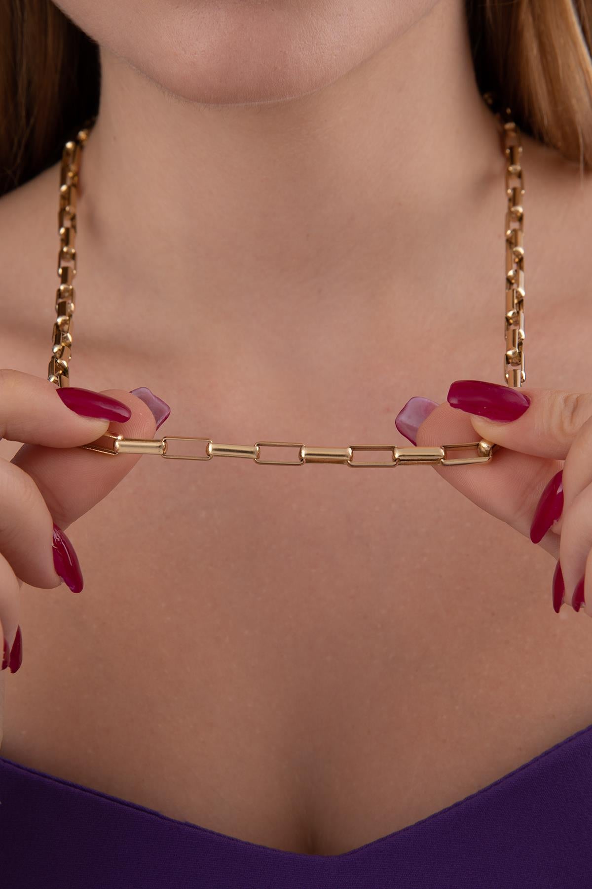 14K Gold Laura Chain