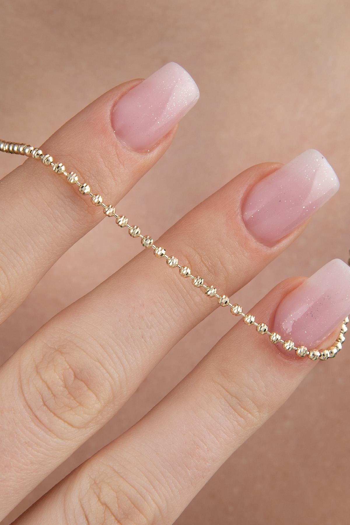 14K Gold Luna Chain