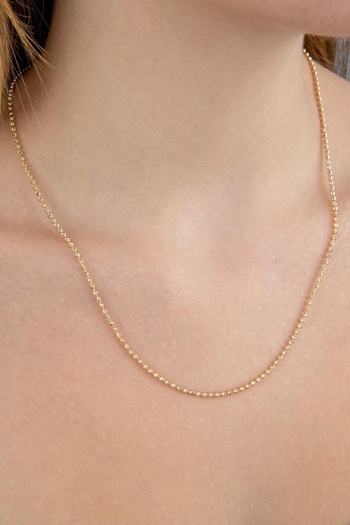 14K Gold Luna Chain