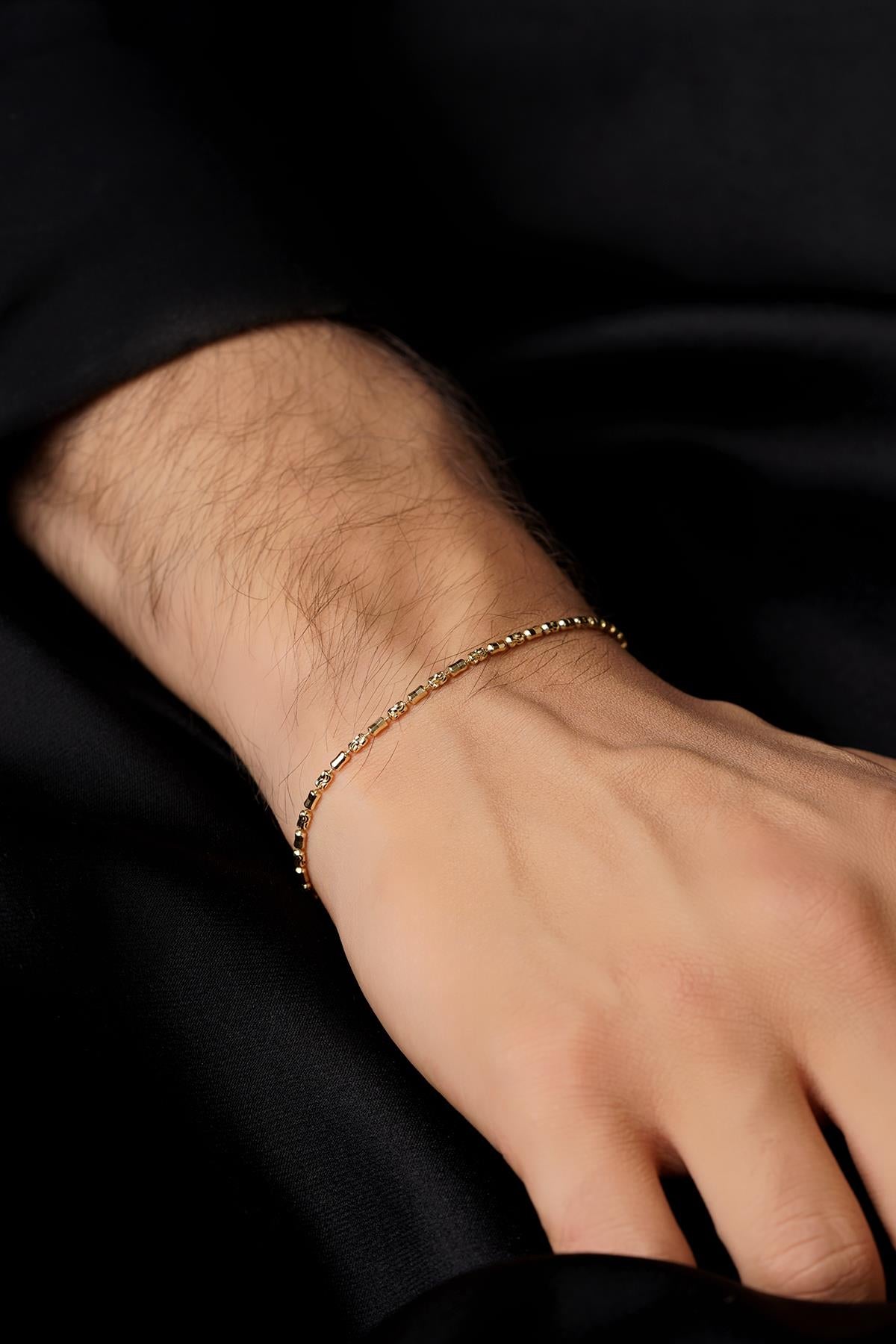 14K Solid Gold Melissa Bracelet