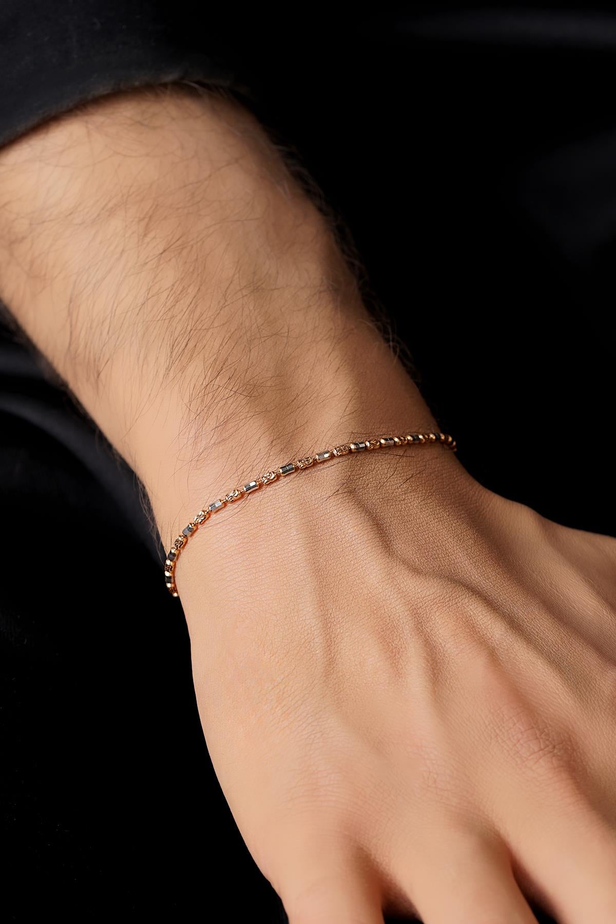 14K Solid Gold Melissa Bracelet