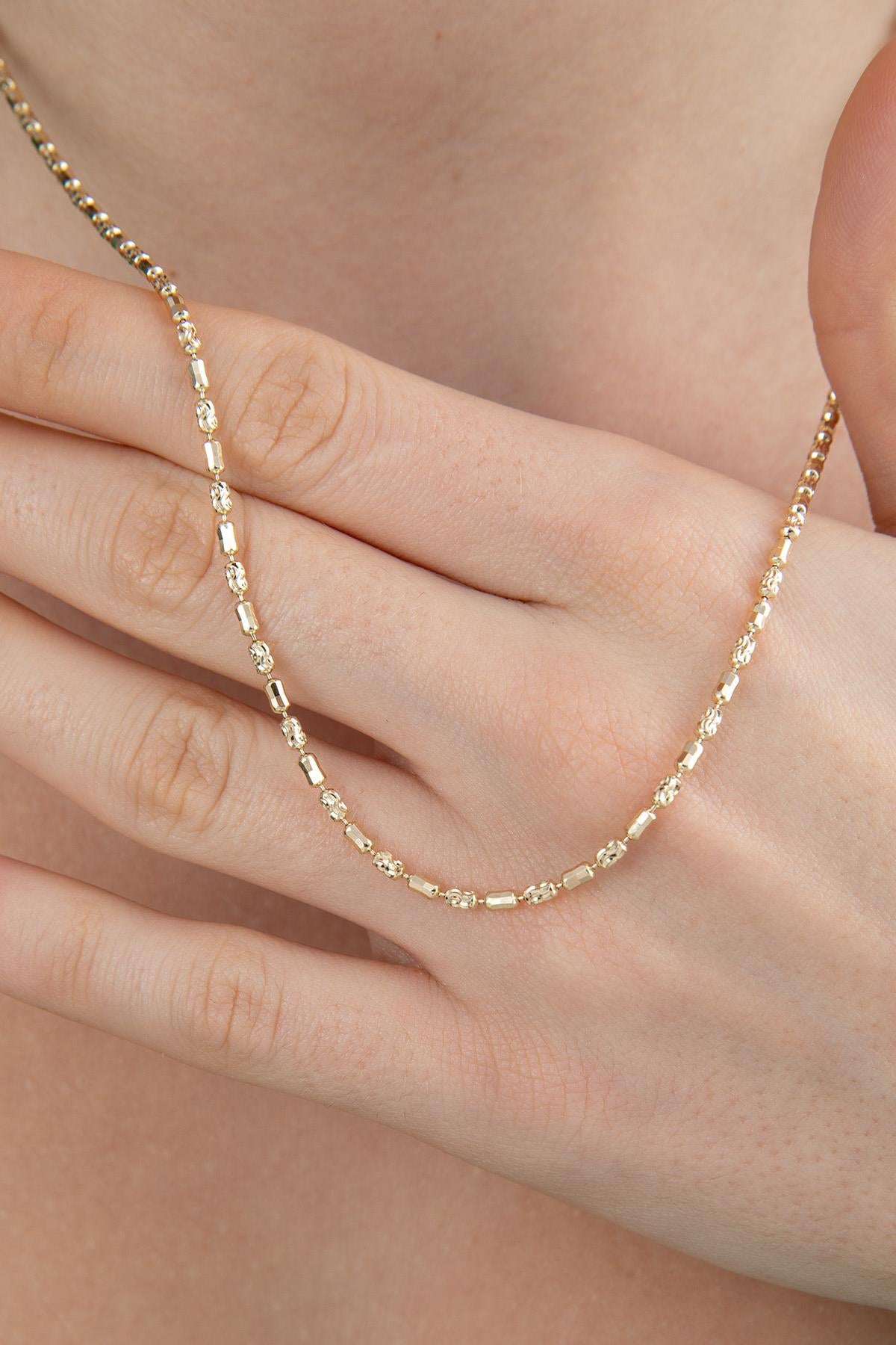 14K Gold Melissa Chain