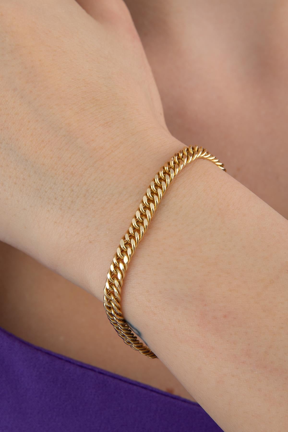 14K Gold Miami Cuban Bracelet