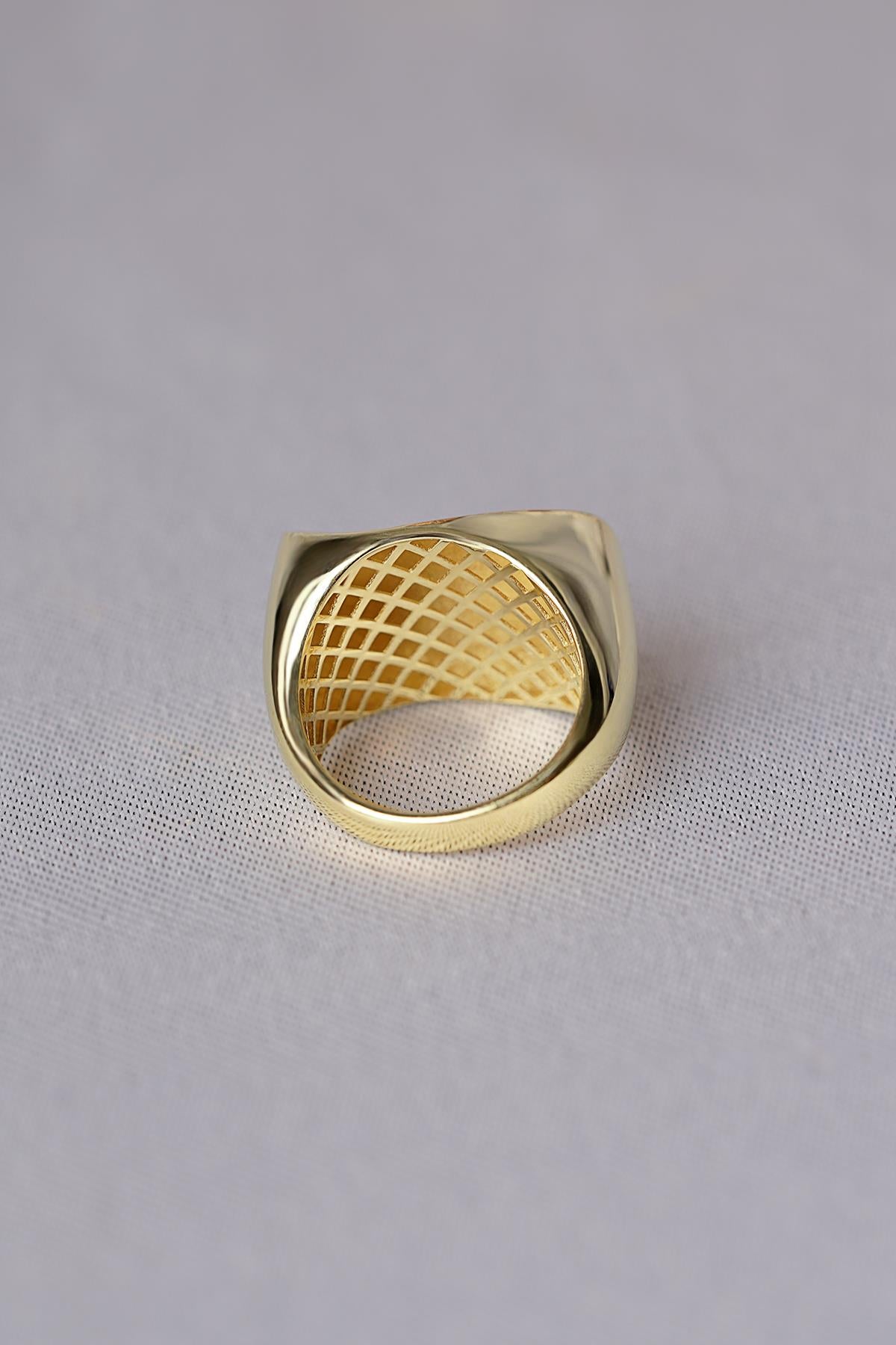 14K Gold Pamela Statement Ring