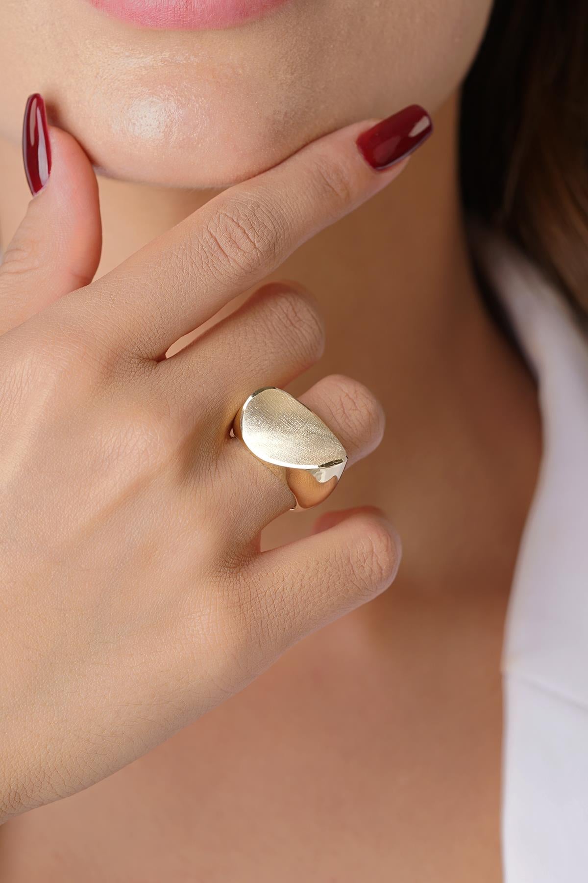 14K Gold Pamela Statement Ring