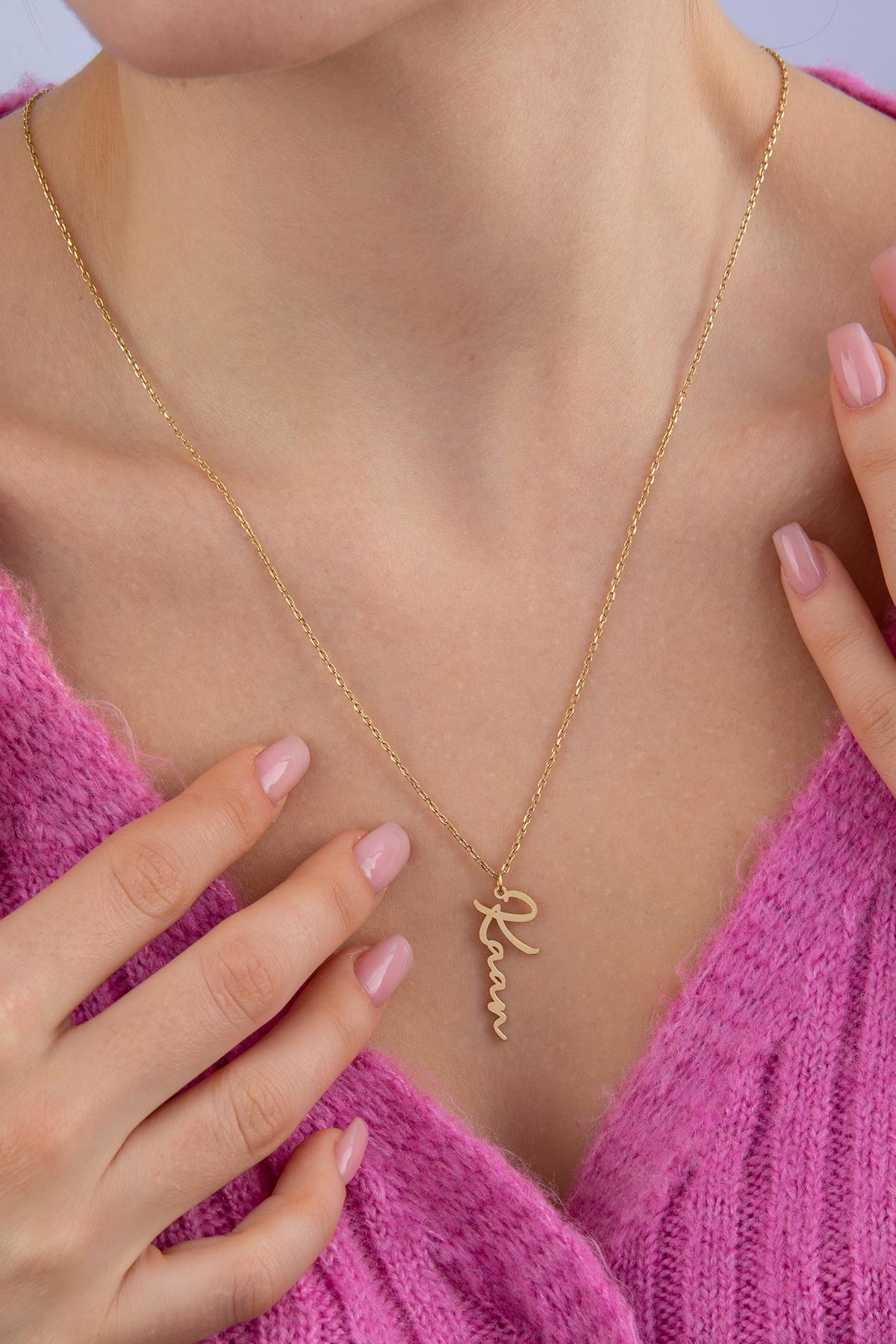 14K Gold Personalized Name Chain