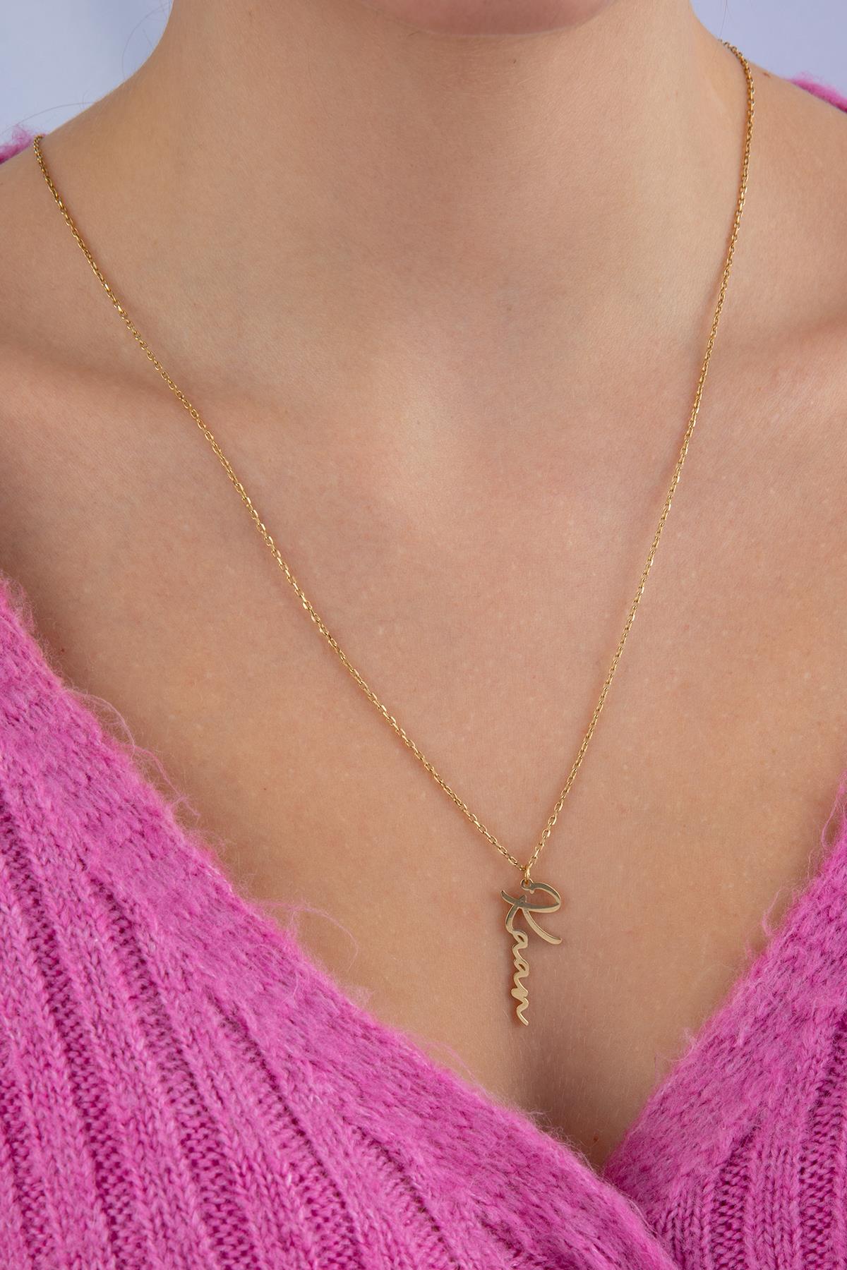 14K Gold Personalized Name Chain