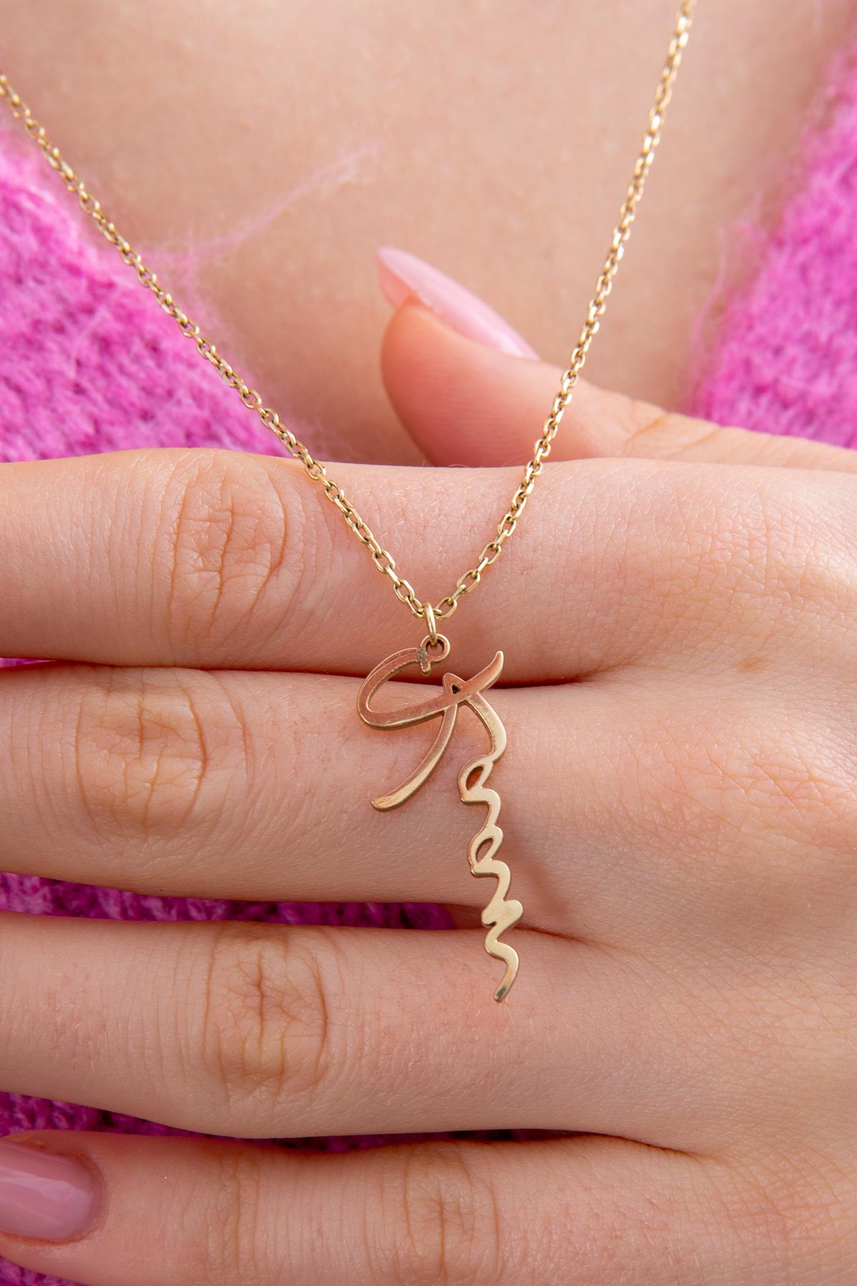 14K Gold Personalized Name Chain